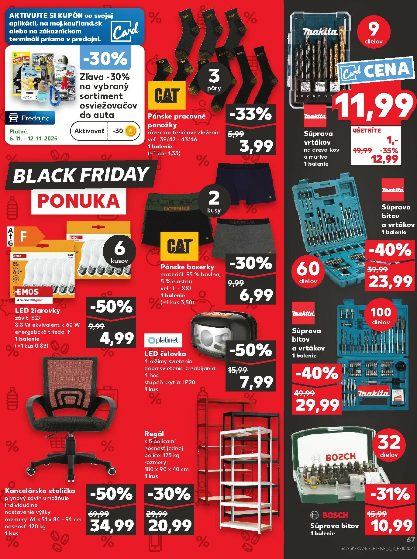kaufland - Leták Kaufland platný od 06.11. do 12.11. - page: 67