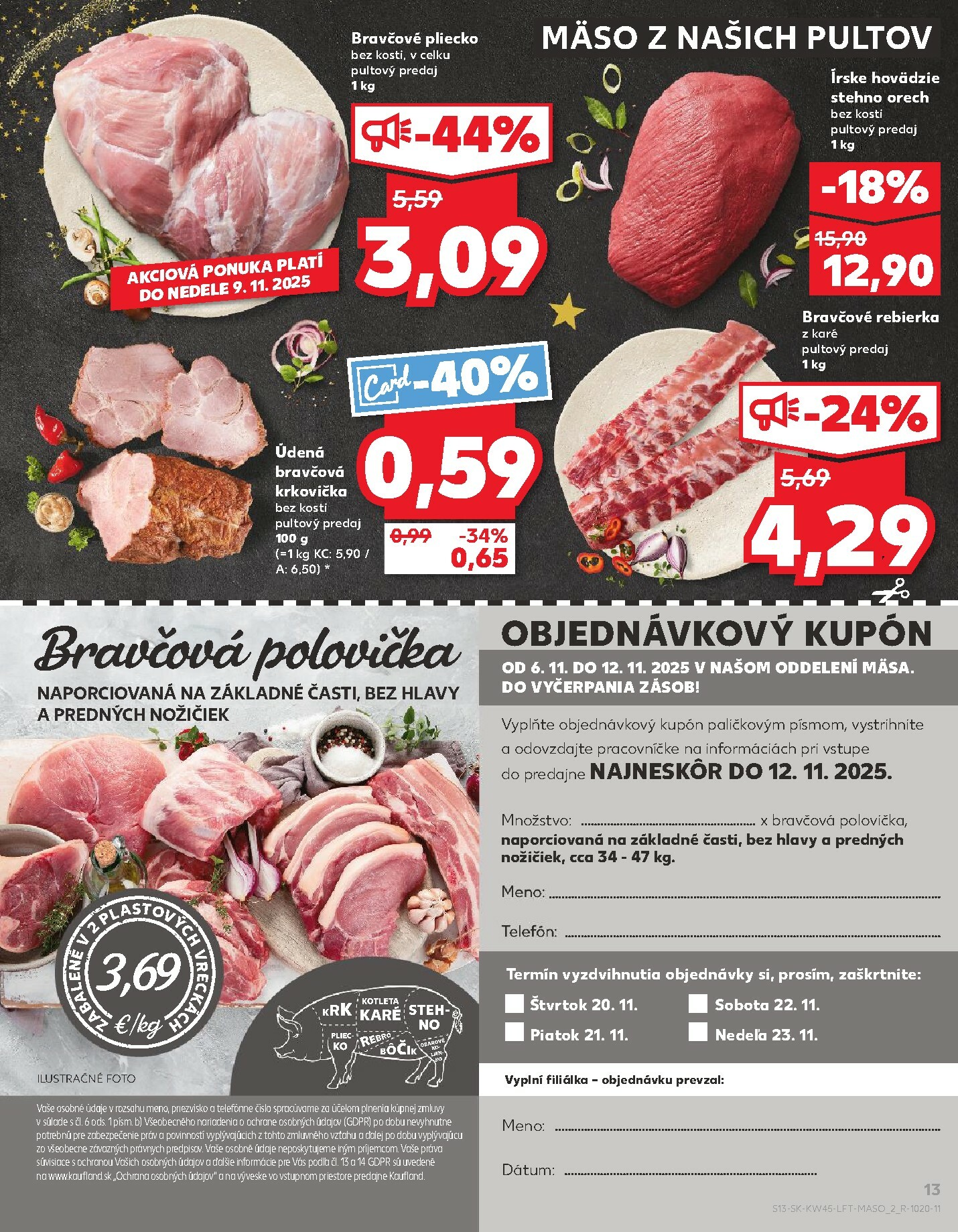 kaufland - Leták Kaufland platný od 06.11. do 12.11. - page: 13