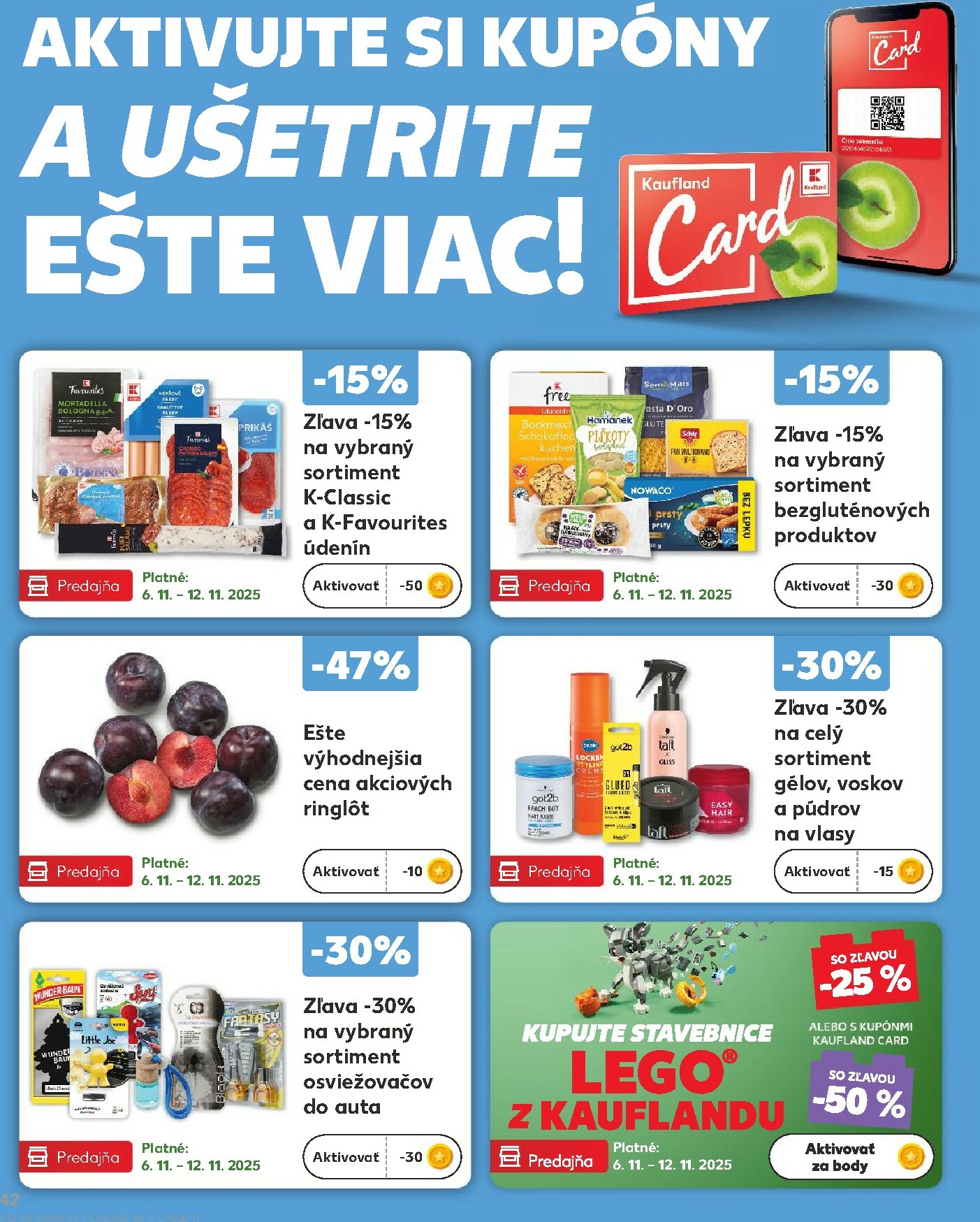 kaufland - Leták Kaufland platný od 06.11. do 12.11. - page: 42