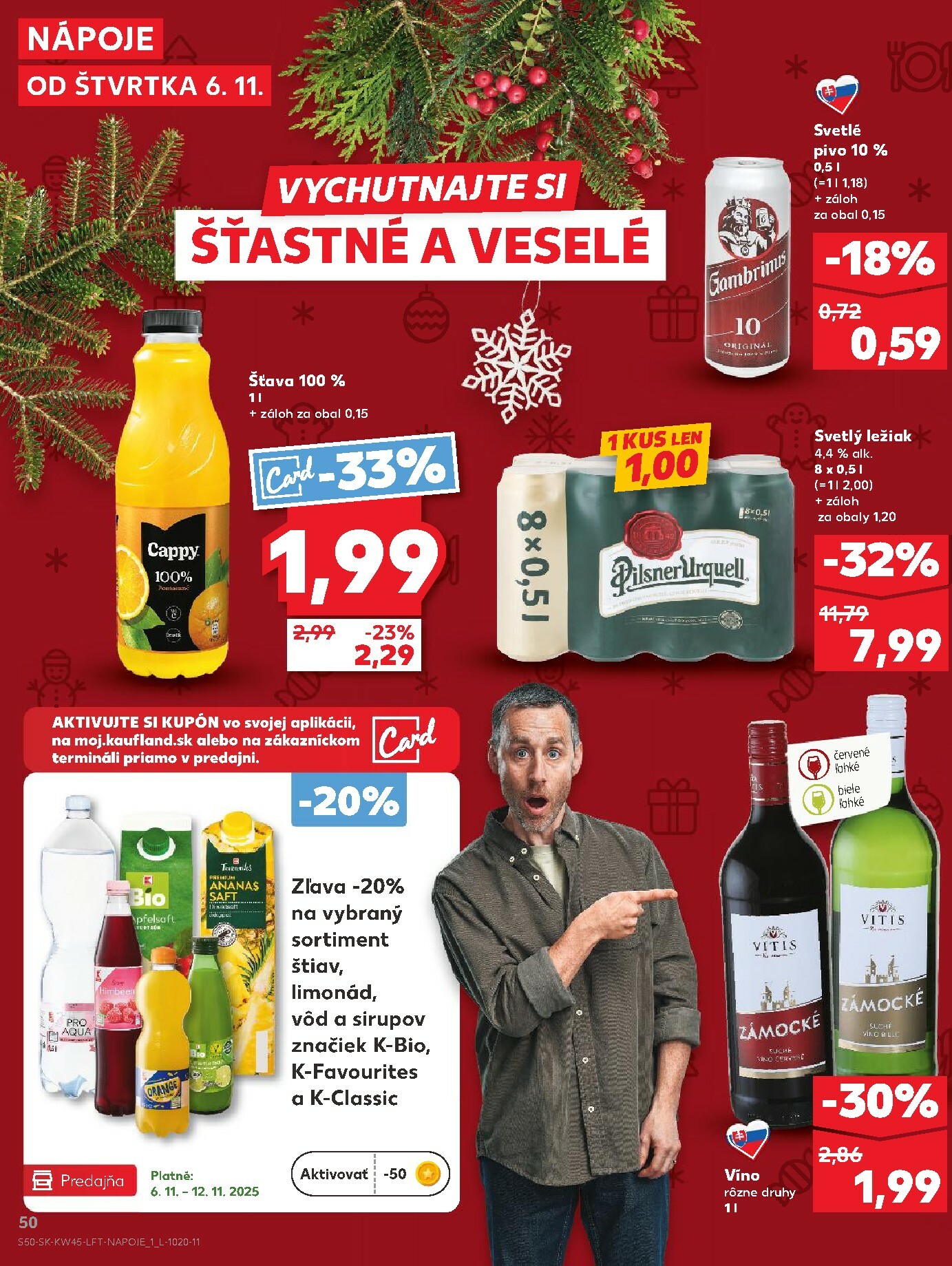 kaufland - Leták Kaufland platný od 06.11. do 12.11. - page: 50