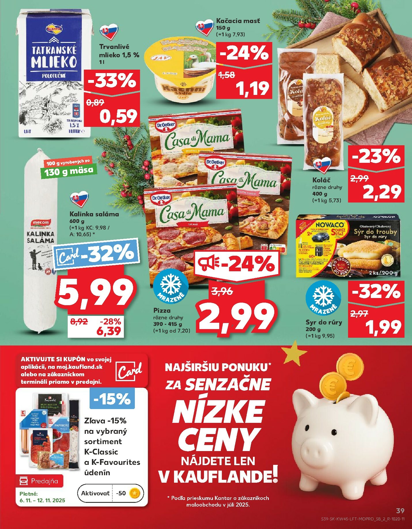kaufland - Leták Kaufland platný od 06.11. do 12.11. - page: 39