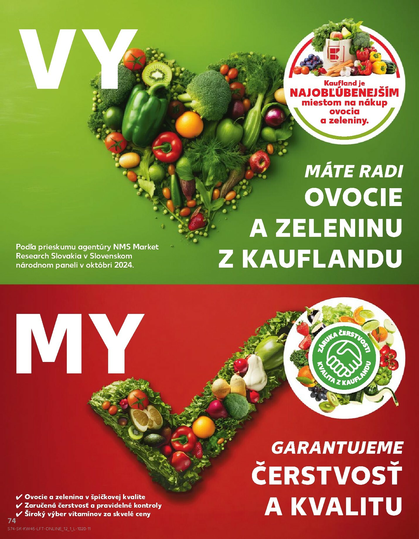 kaufland - Leták Kaufland platný od 06.11. do 12.11. - page: 74