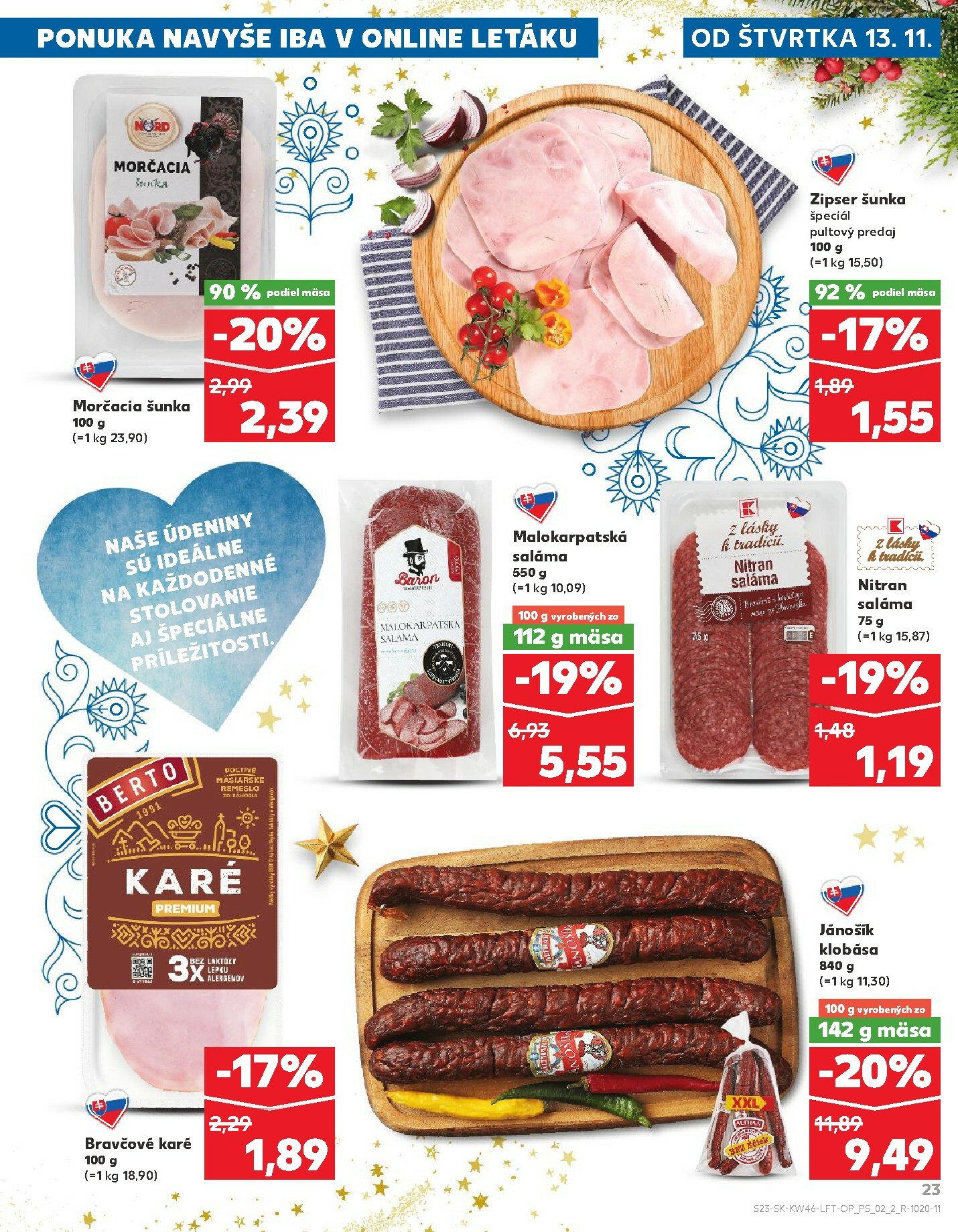 kaufland - Leták Kaufland platný od 13.11. do 19.11. - page: 23