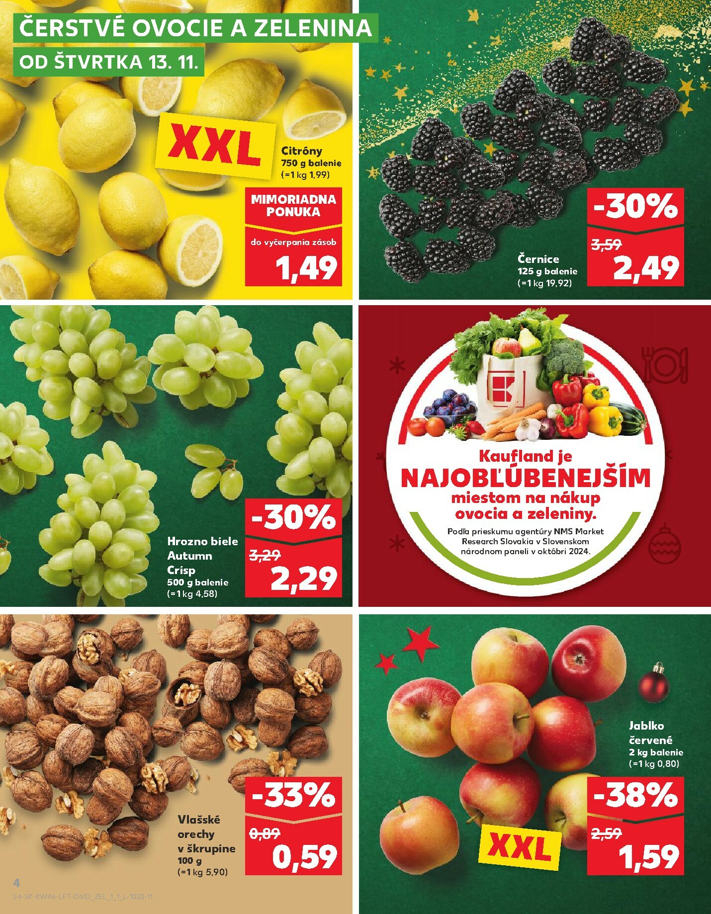 kaufland - Leták Kaufland platný od 13.11. do 19.11. - page: 4