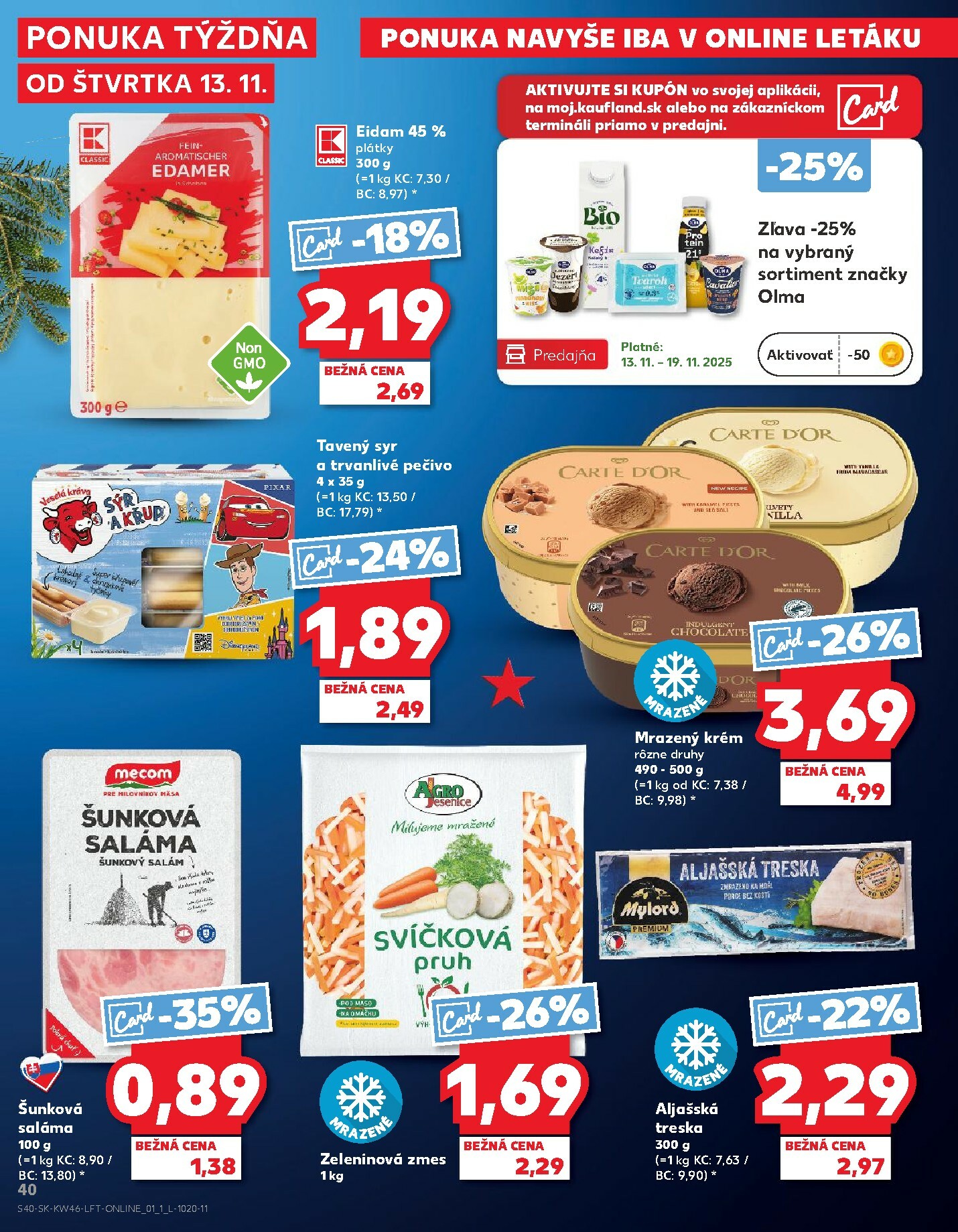 kaufland - Leták Kaufland platný od 13.11. do 19.11. - page: 40