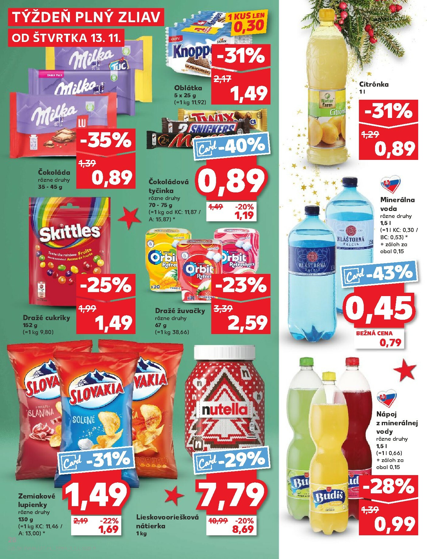 kaufland - Leták Kaufland platný od 13.11. do 19.11. - page: 28