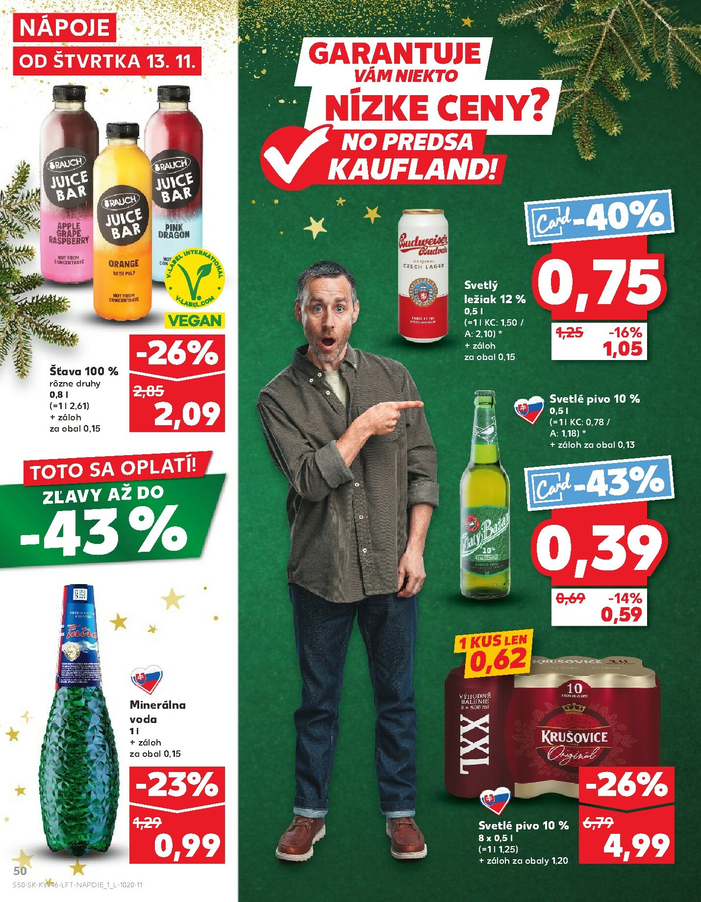 kaufland - Leták Kaufland platný od 13.11. do 19.11. - page: 50