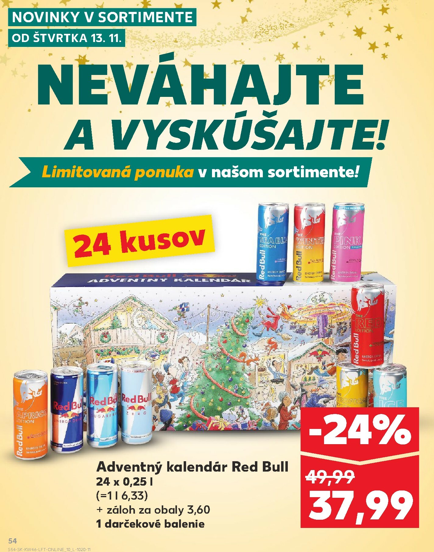 kaufland - Leták Kaufland platný od 13.11. do 19.11. - page: 54