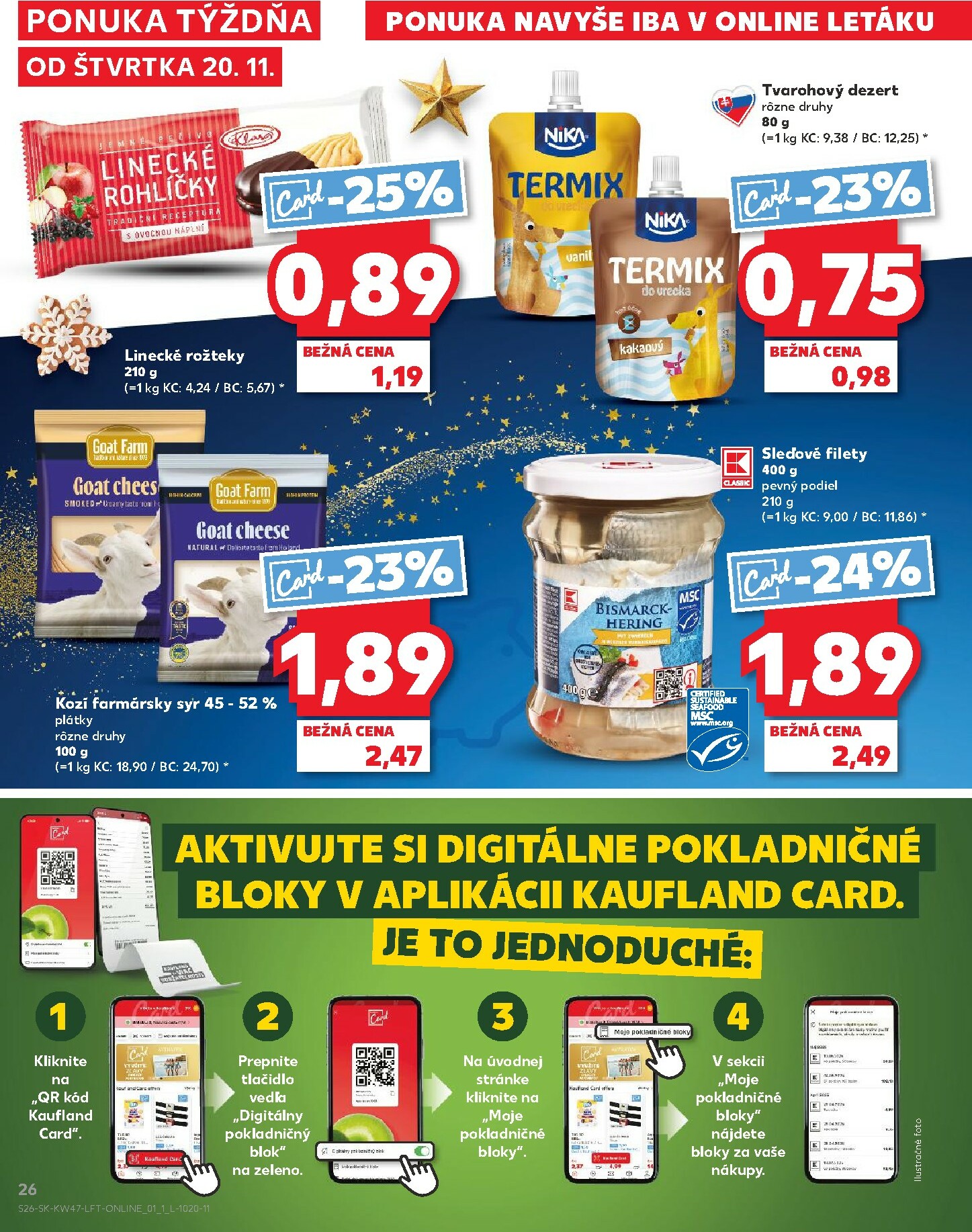 kaufland - Leták Kaufland platný od 20.11. do 26.11. - page: 26