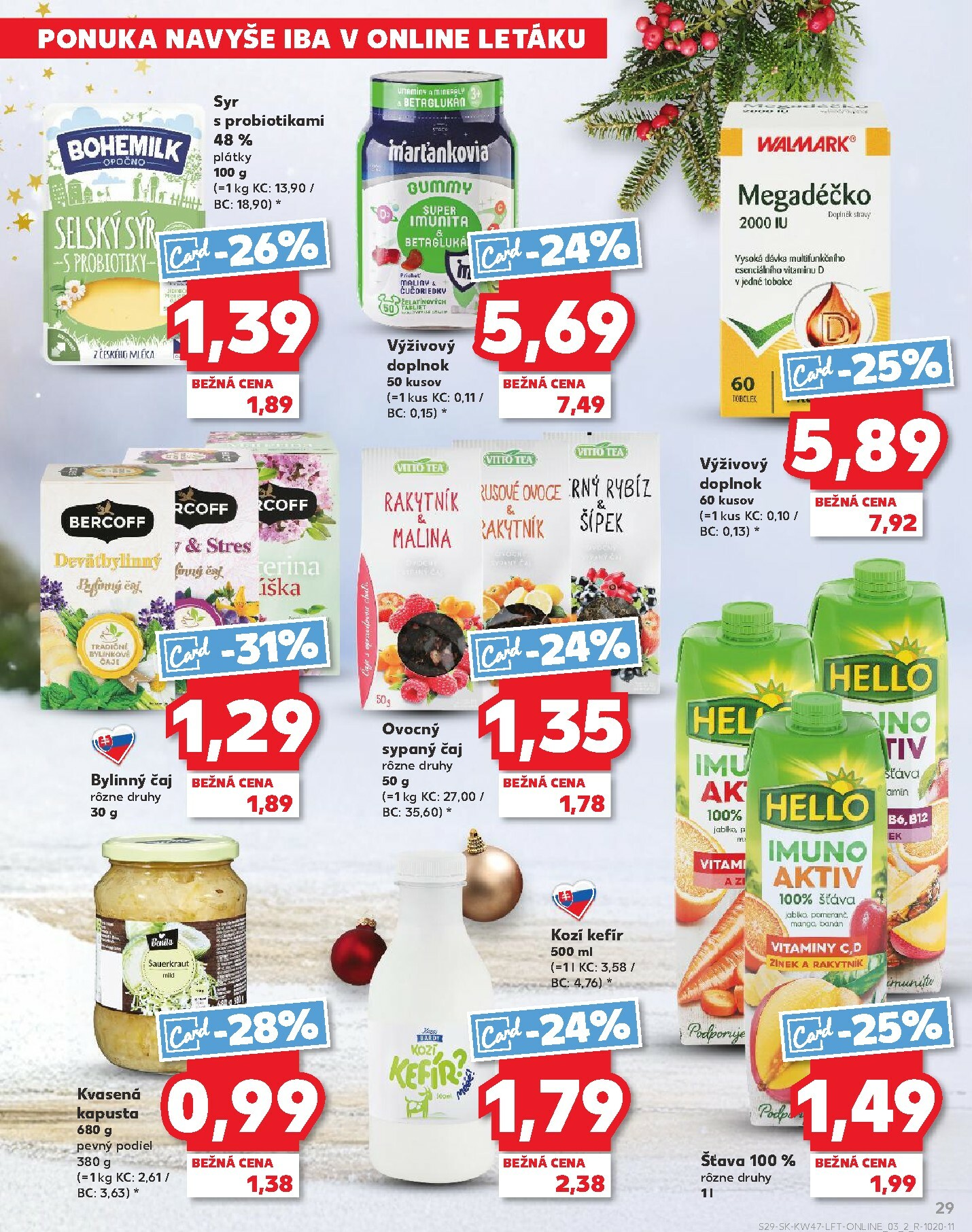 kaufland - Leták Kaufland platný od 20.11. do 26.11. - page: 29