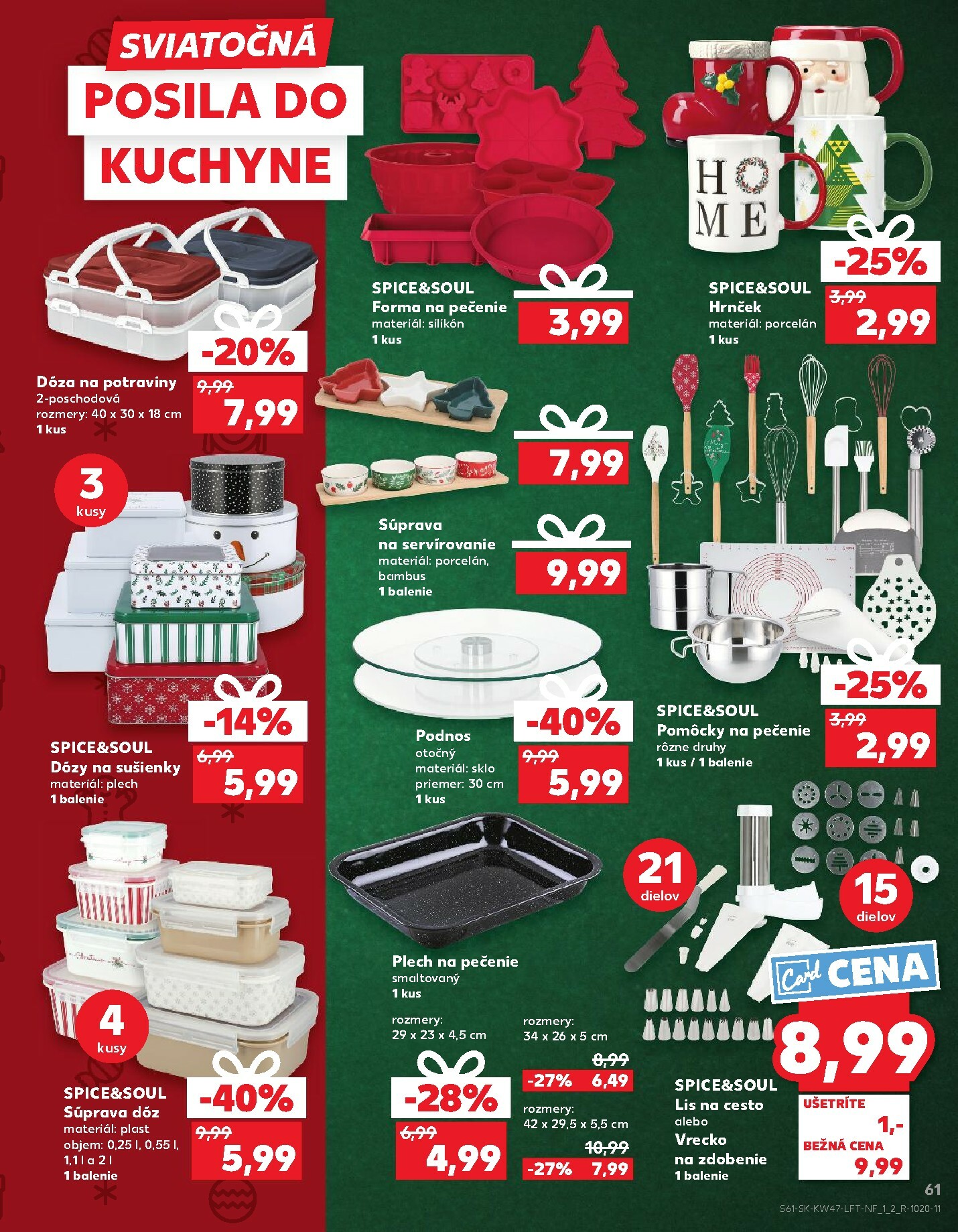 kaufland - Leták Kaufland platný od 20.11. do 26.11. - page: 61