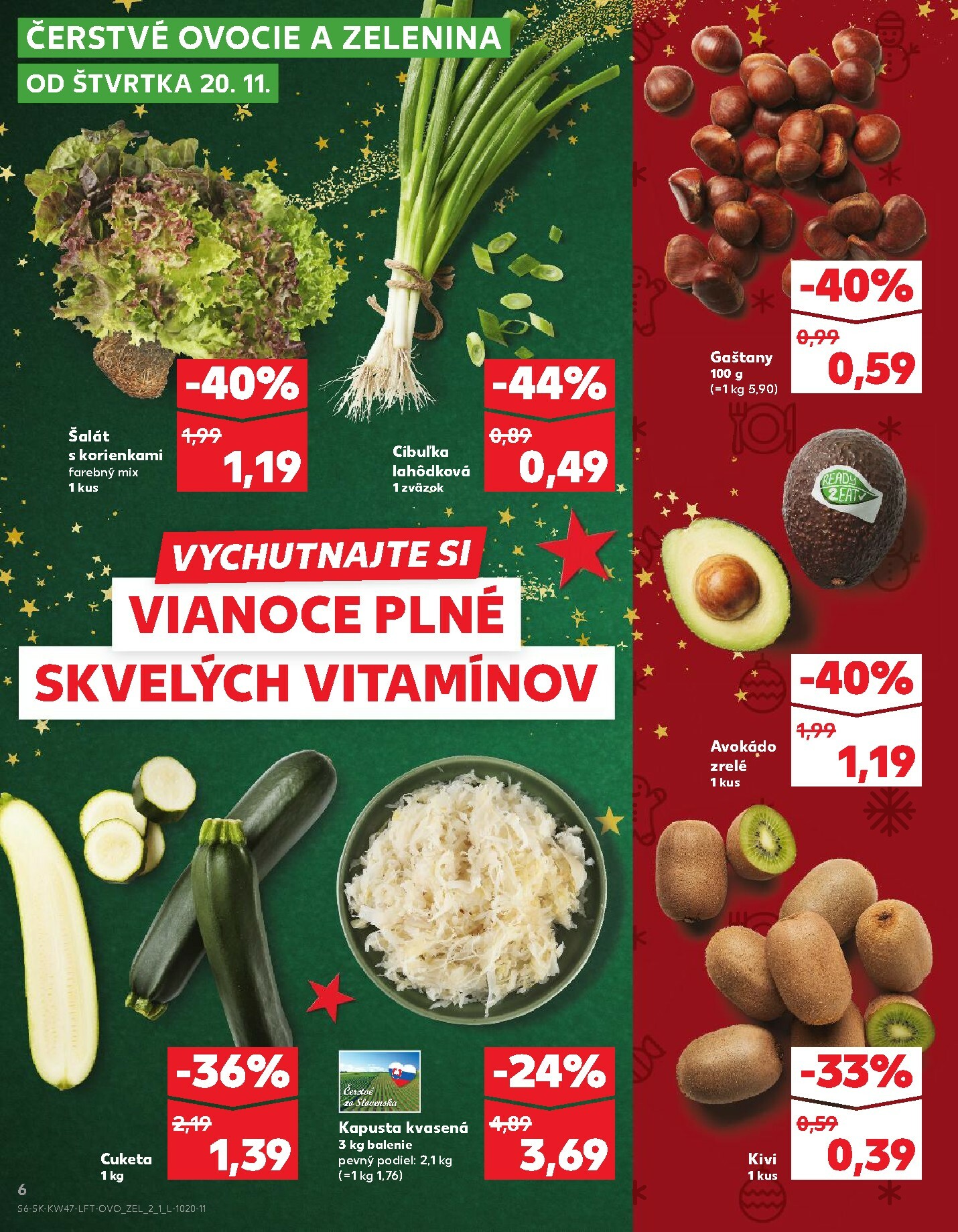 kaufland - Leták Kaufland platný od 20.11. do 26.11. - page: 6