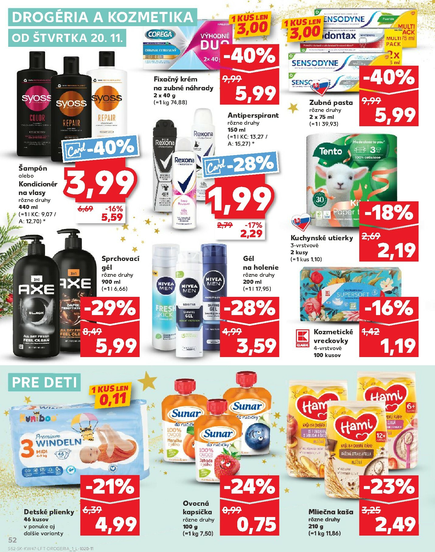 kaufland - Leták Kaufland platný od 20.11. do 26.11. - page: 52