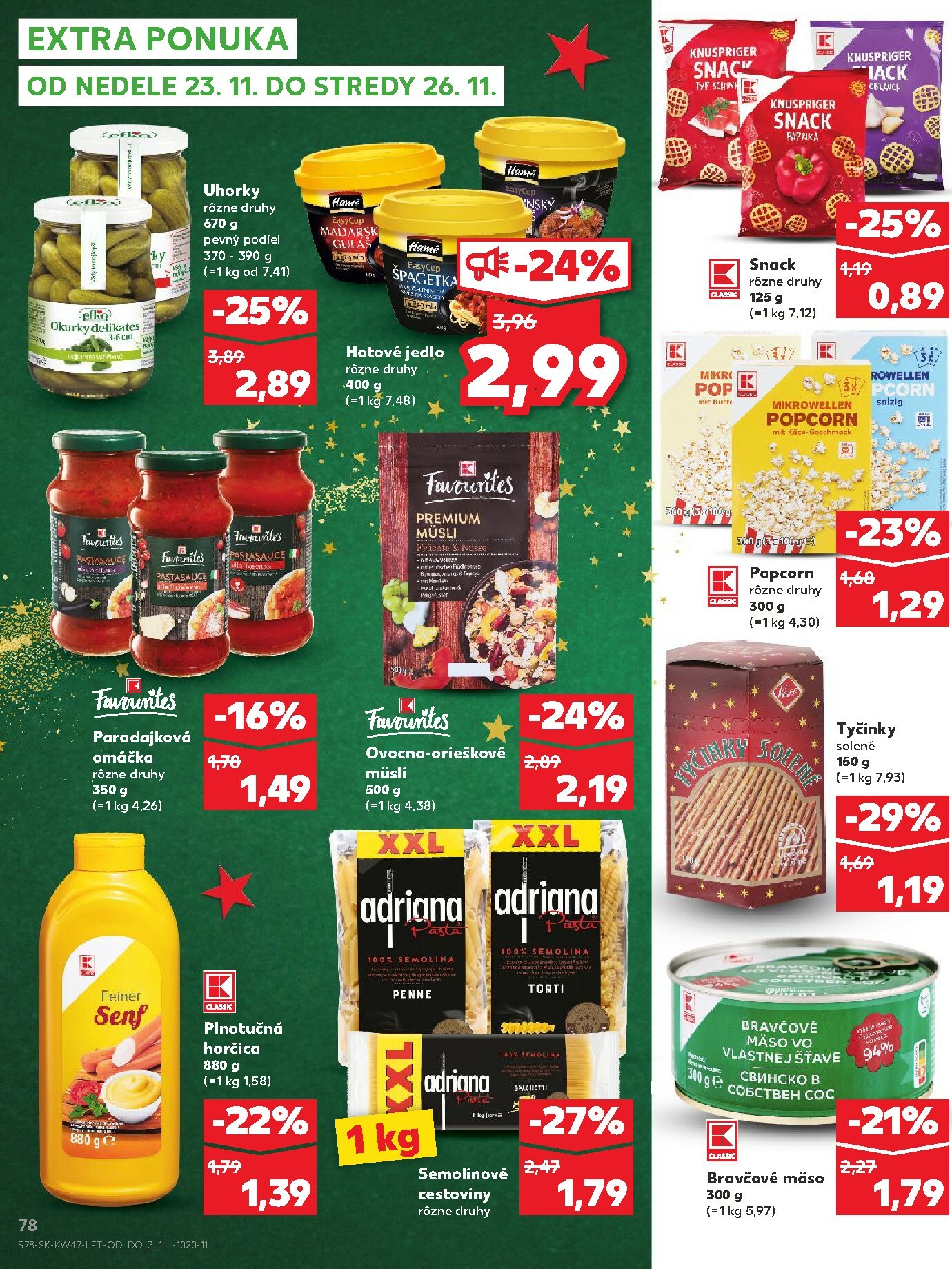 kaufland - Leták Kaufland platný od 20.11. do 26.11. - page: 78
