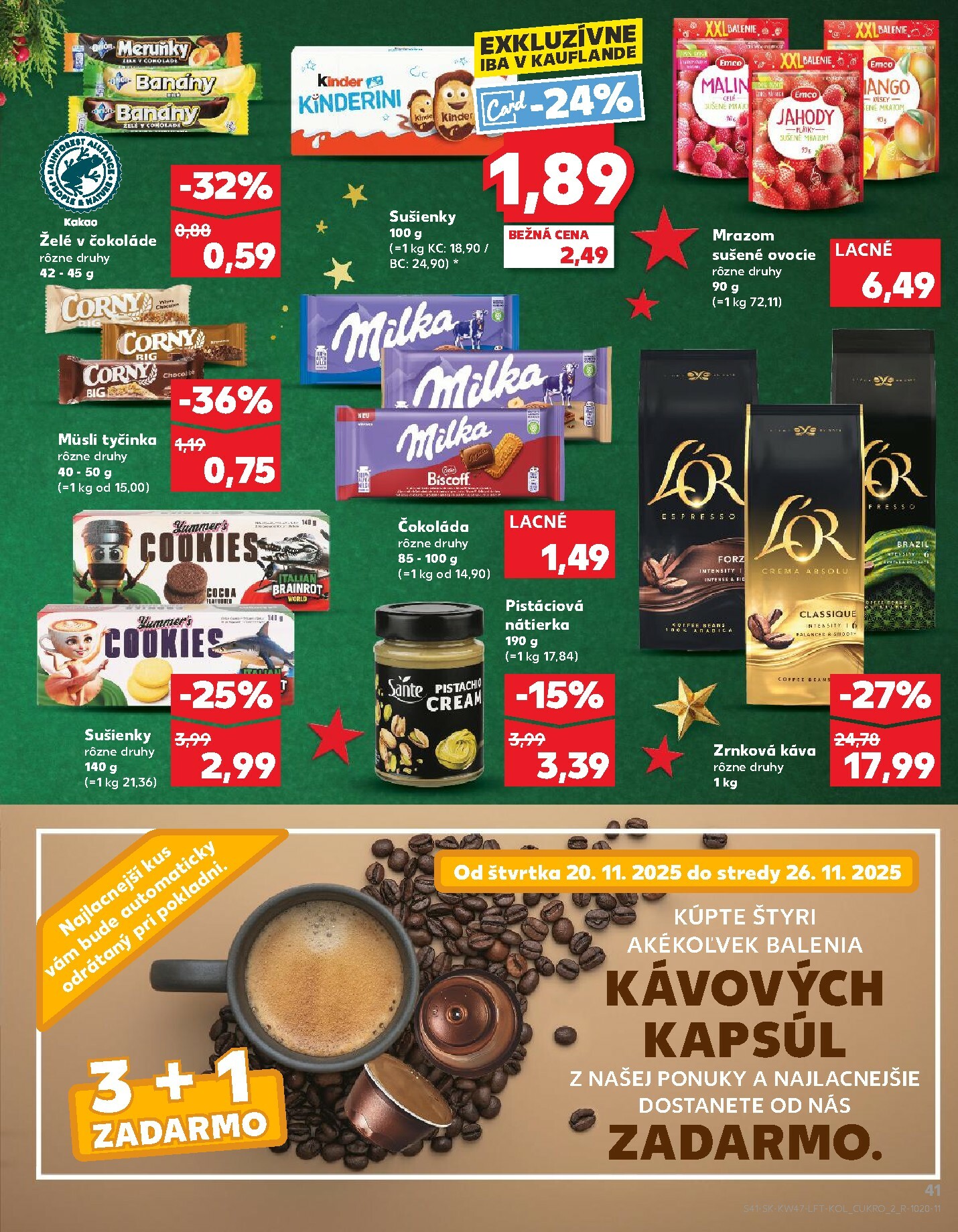 kaufland - Leták Kaufland platný od 20.11. do 26.11. - page: 41