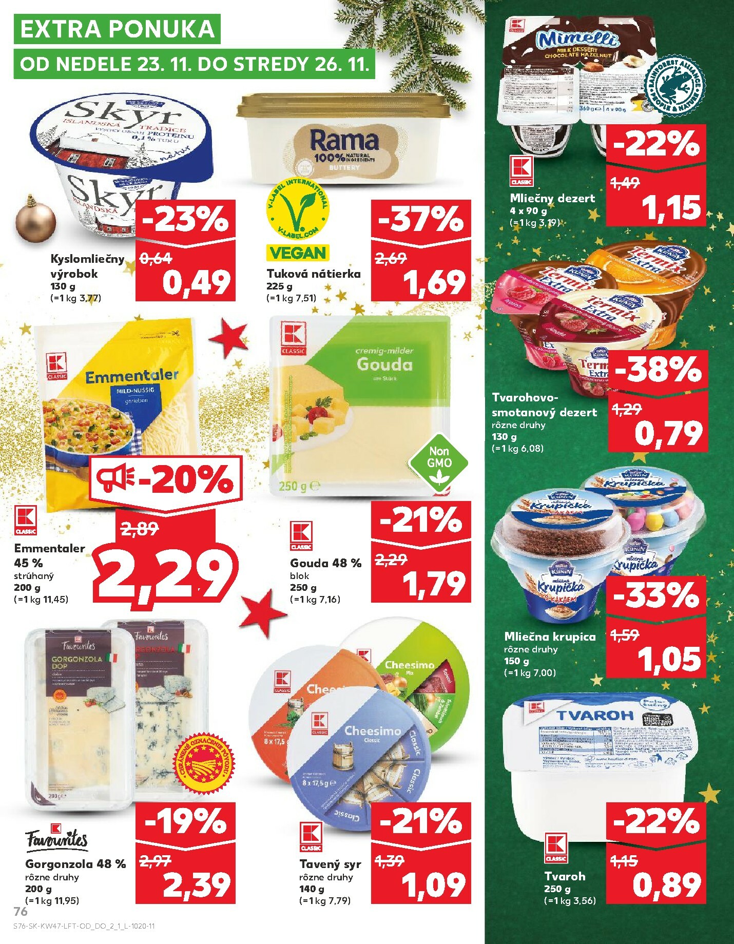kaufland - Leták Kaufland platný od 20.11. do 26.11. - page: 76
