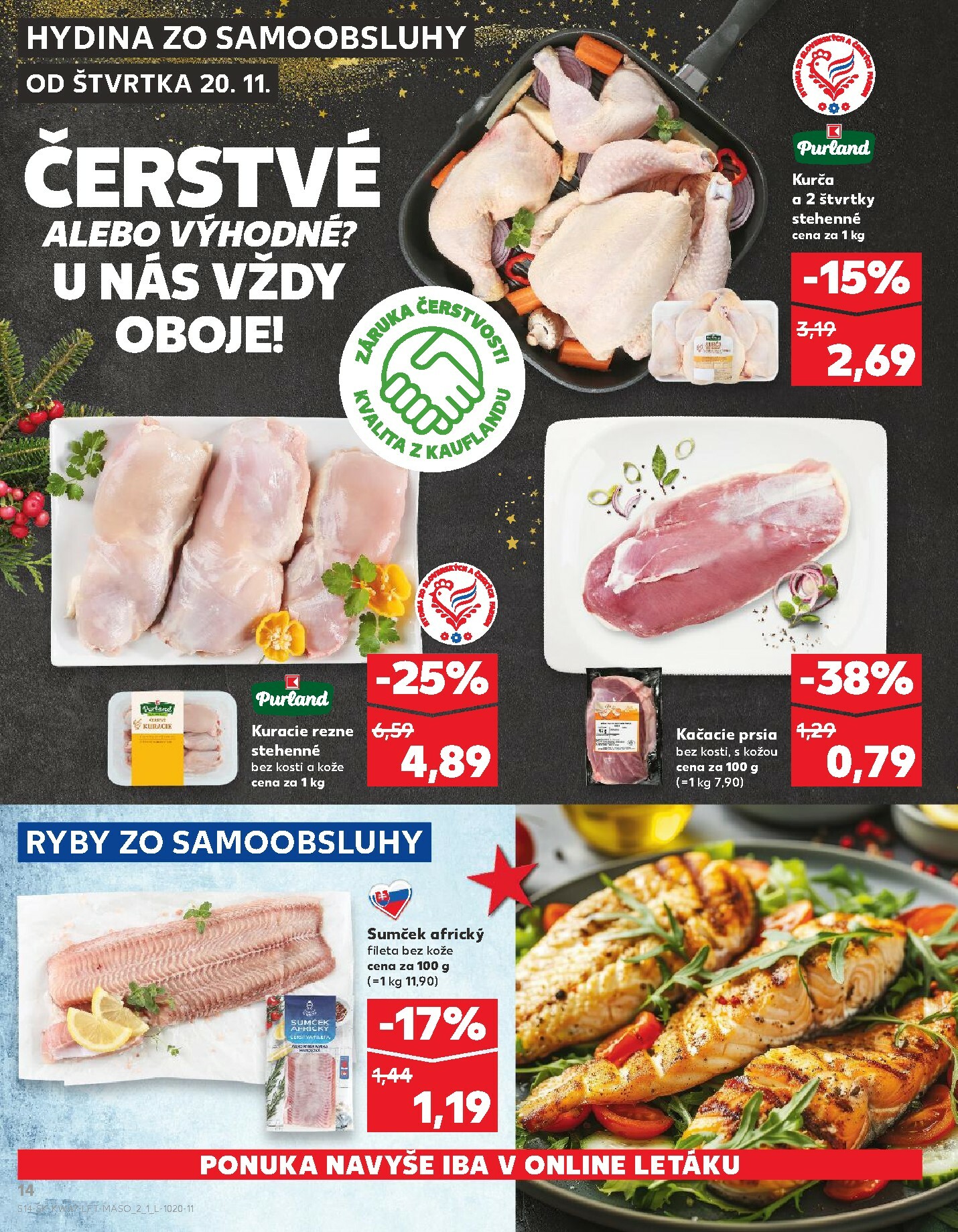 kaufland - Leták Kaufland platný od 20.11. do 26.11. - page: 14