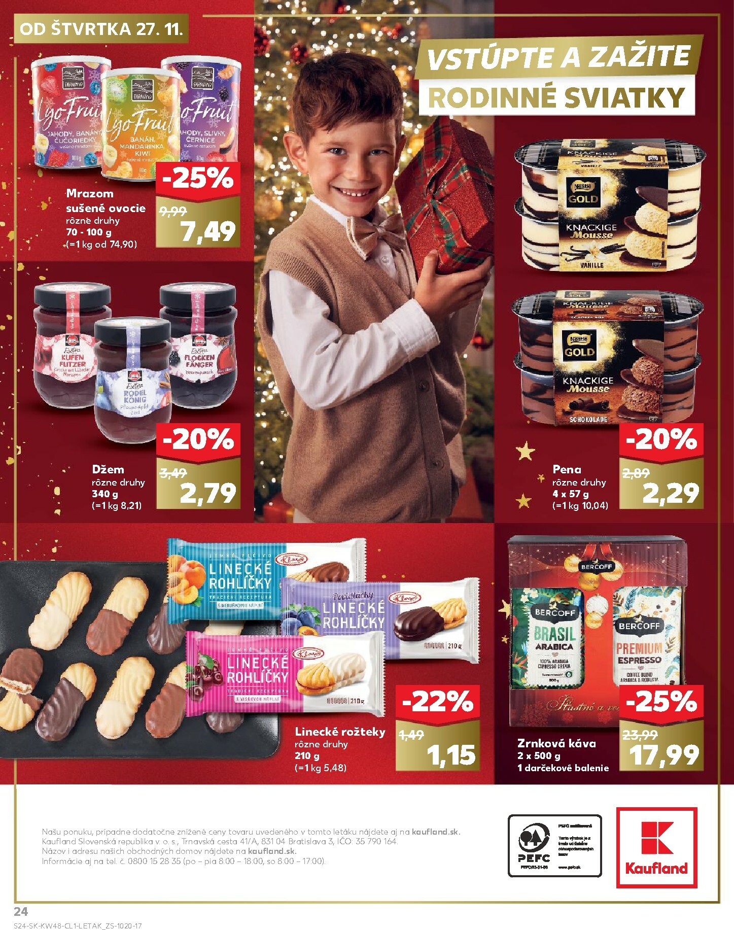 kaufland - Leták Kaufland - Vianoce platný od 27.11. do 24.12. - page: 24