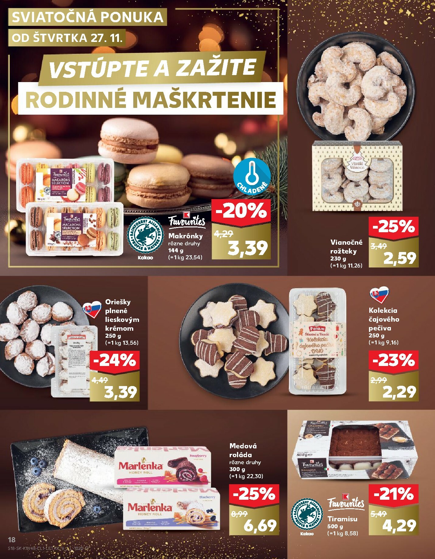 kaufland - Leták Kaufland - Vianoce platný od 27.11. do 24.12. - page: 18