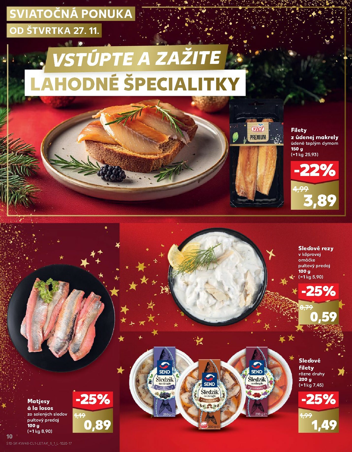 kaufland - Leták Kaufland - Vianoce platný od 27.11. do 24.12. - page: 10