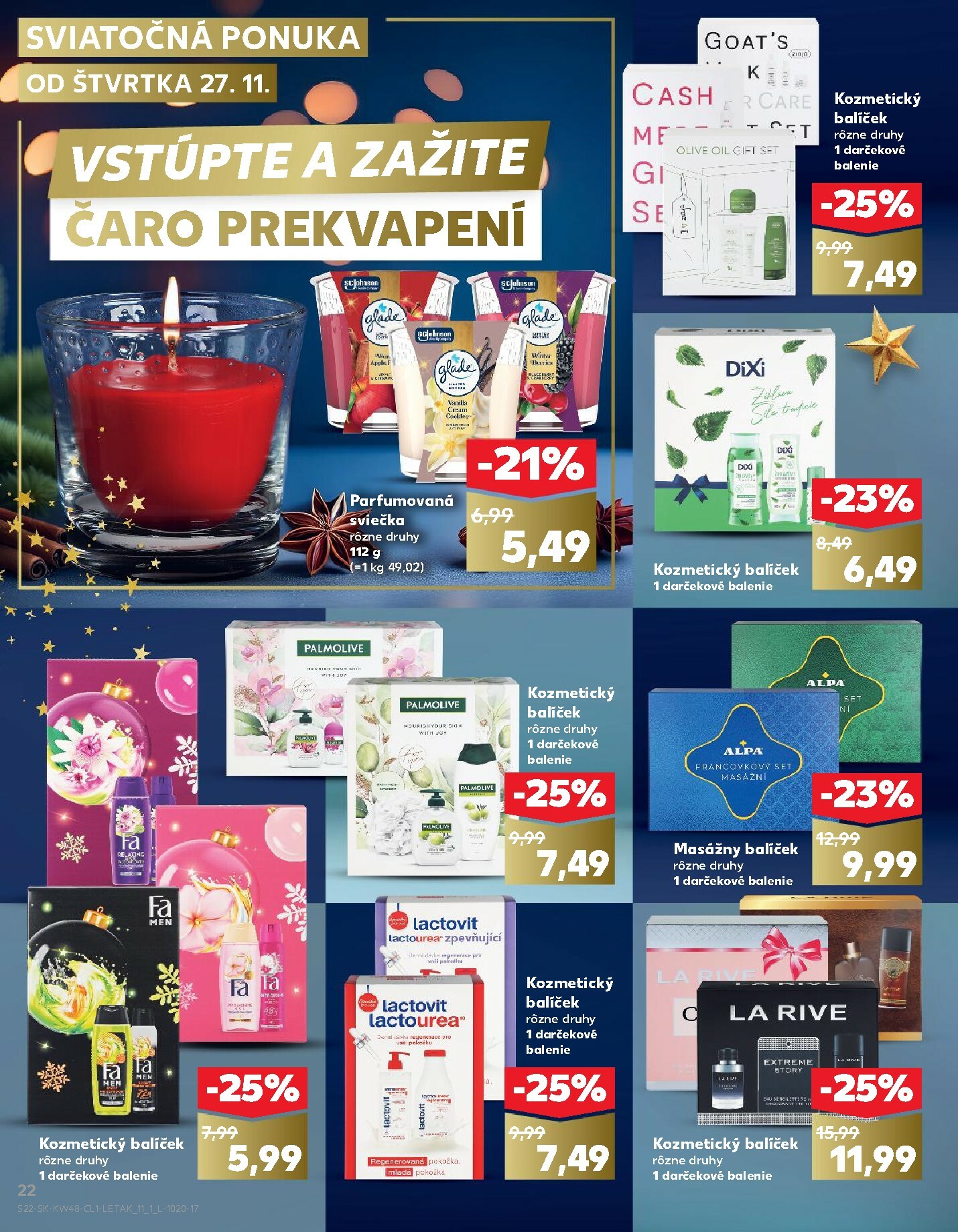 kaufland - Leták Kaufland - Vianoce platný od 27.11. do 24.12. - page: 22