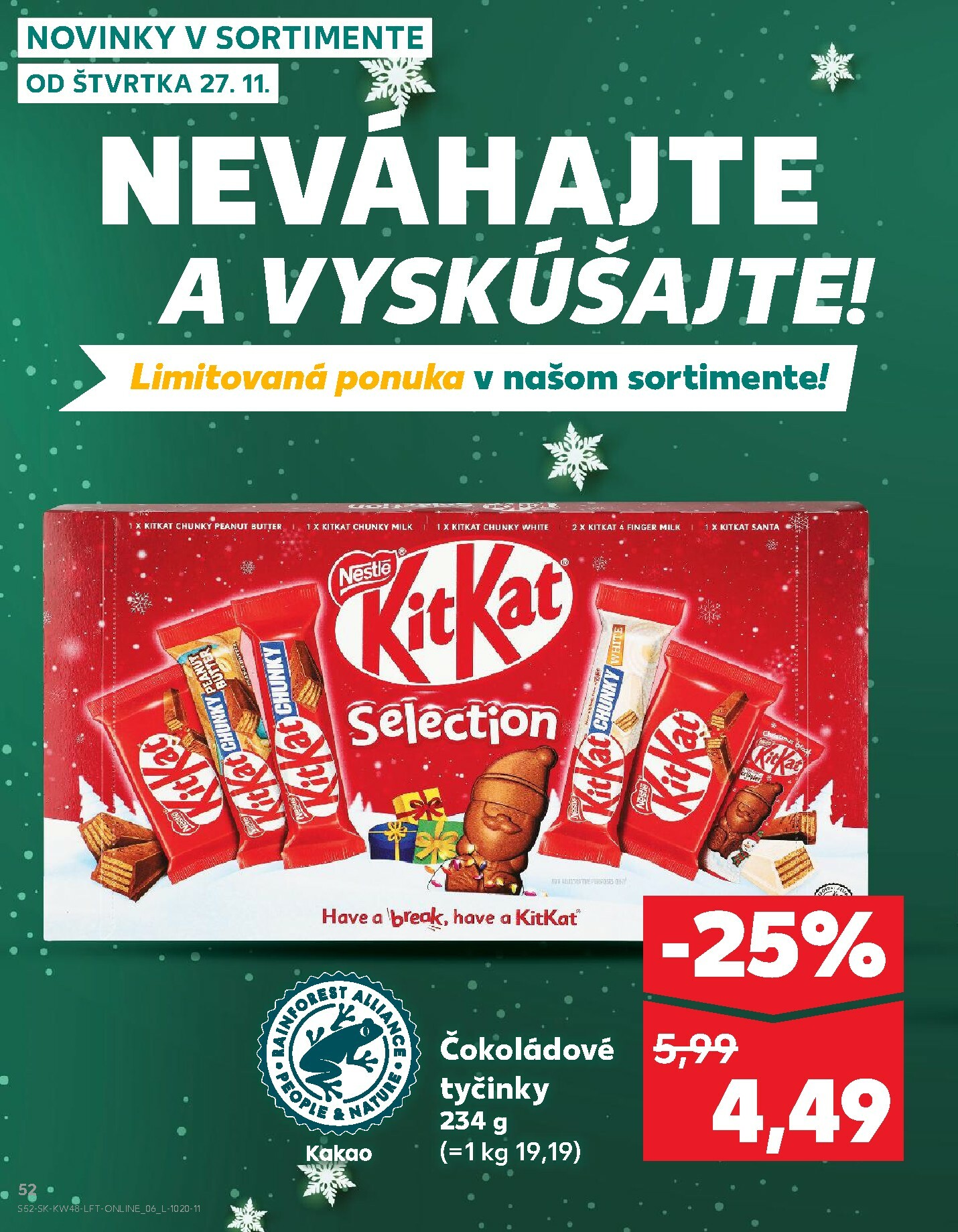 kaufland - Leták Kaufland platný od 27.11. do 03.12. - page: 52