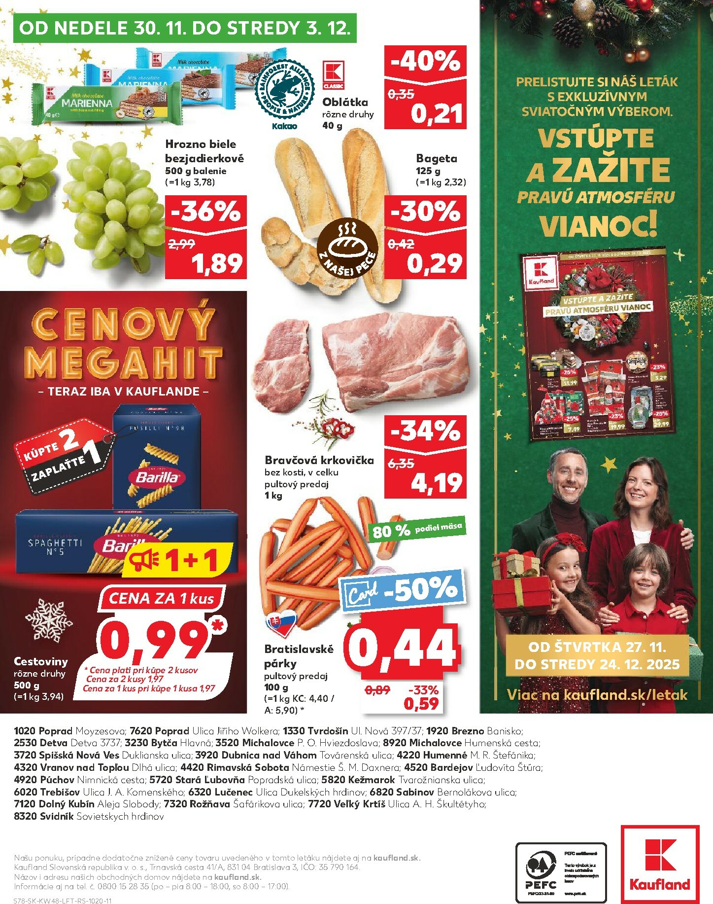kaufland - Leták Kaufland platný od 27.11. do 03.12. - page: 78