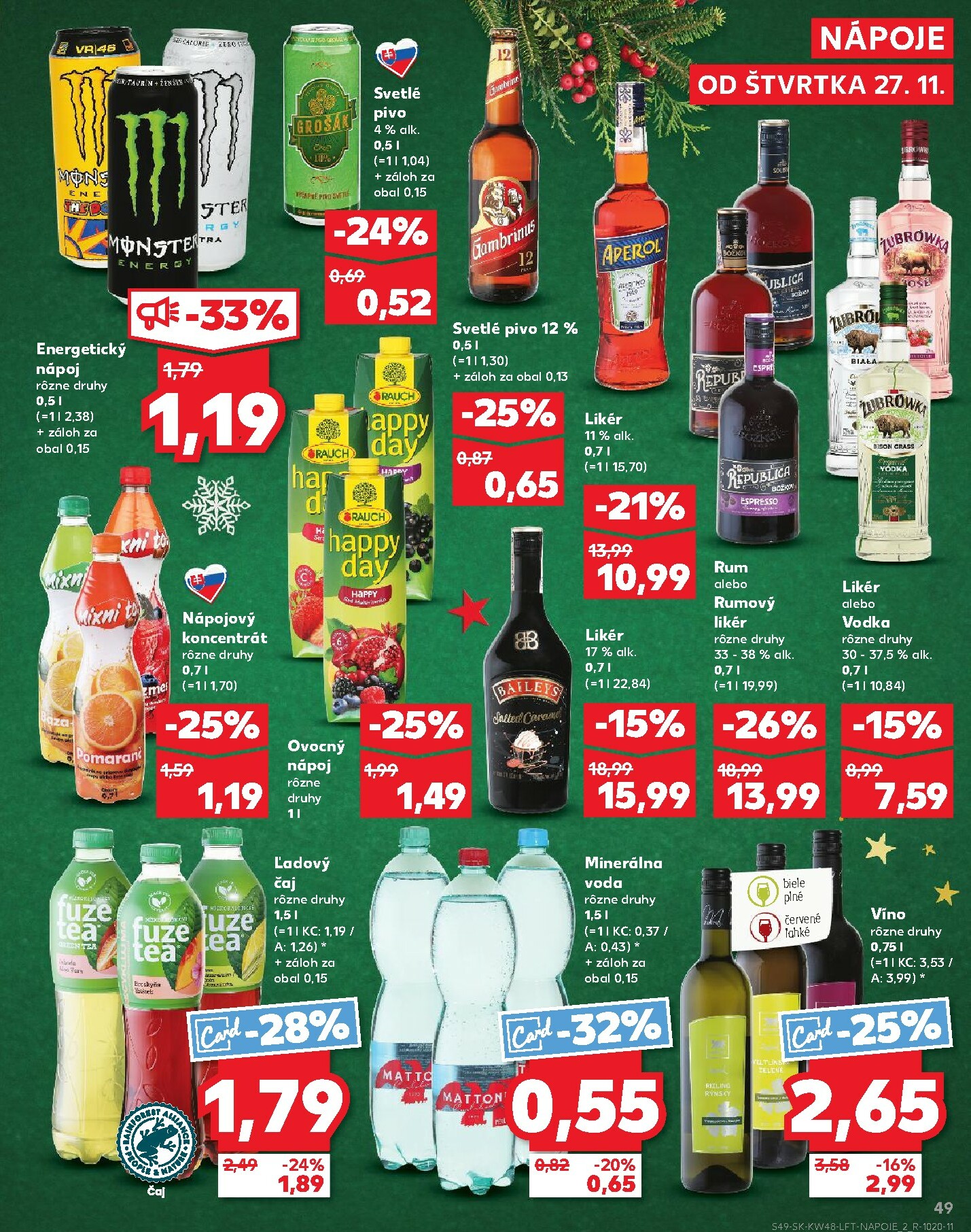 kaufland - Leták Kaufland platný od 27.11. do 03.12. - page: 49