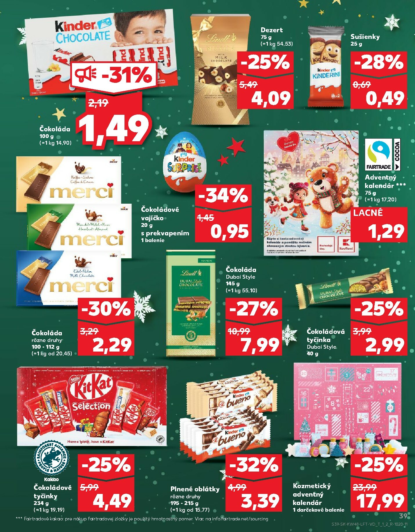 kaufland - Leták Kaufland platný od 27.11. do 03.12. - page: 39