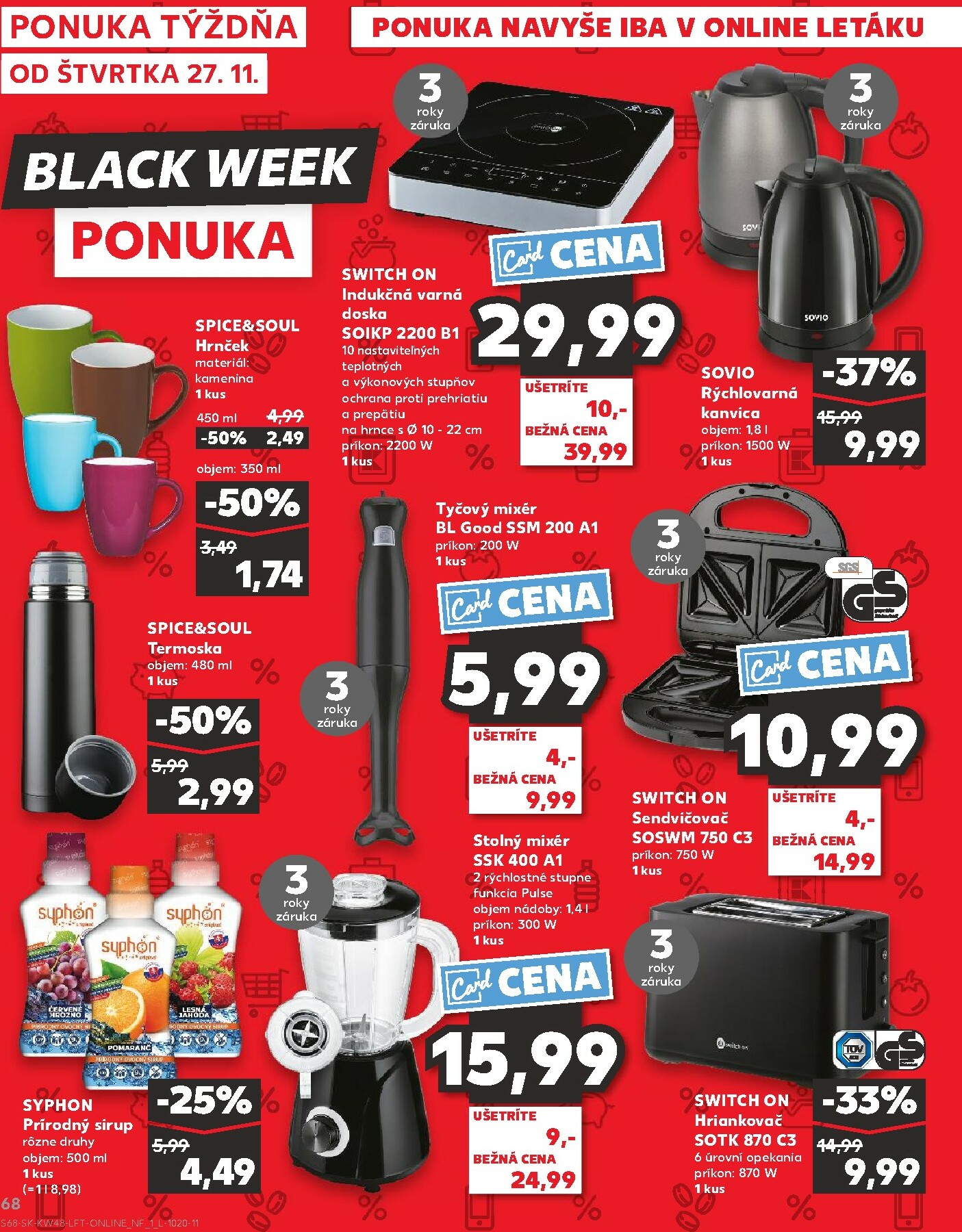 kaufland - Leták Kaufland platný od 27.11. do 03.12. - page: 68