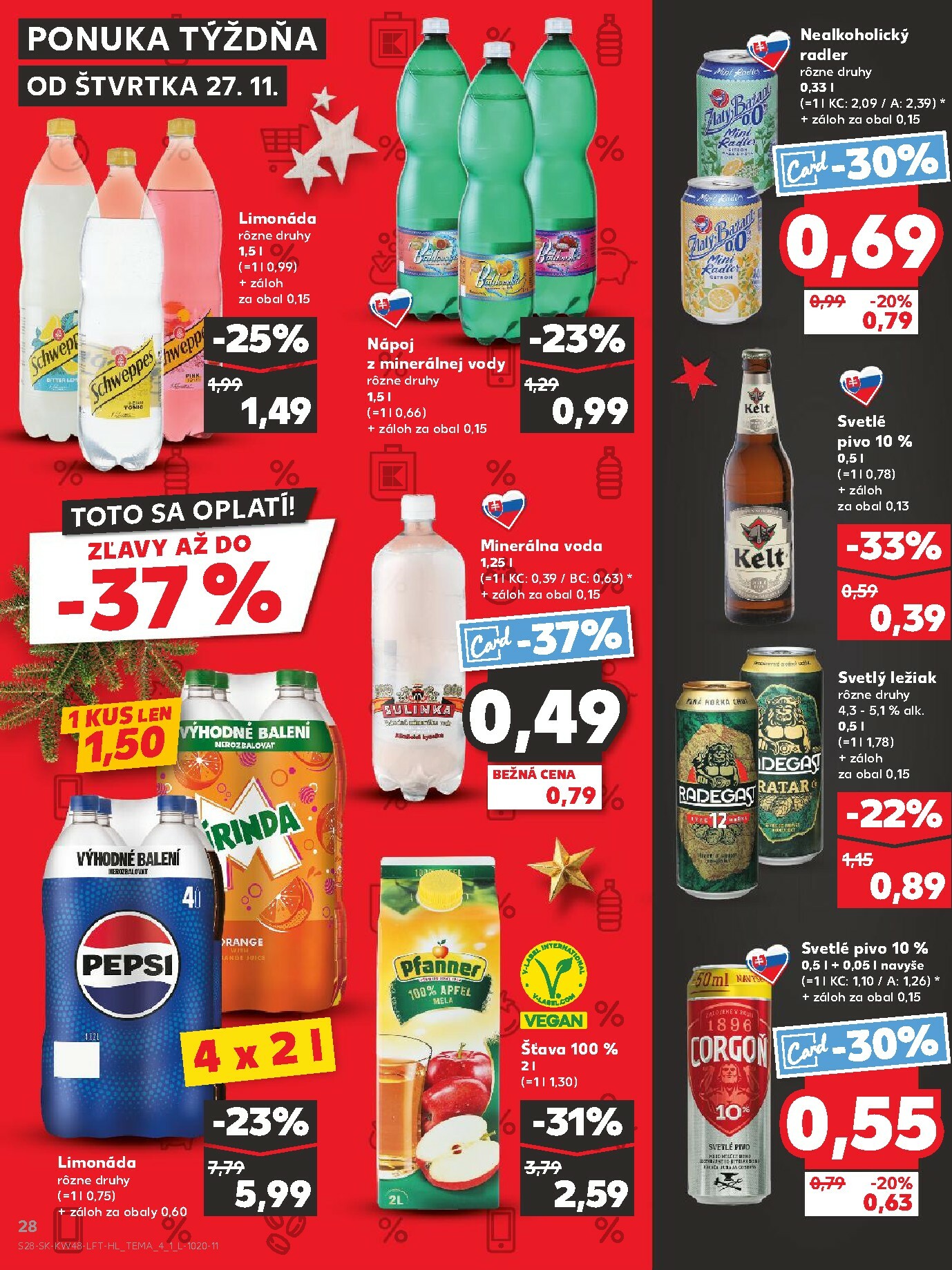 kaufland - Leták Kaufland platný od 27.11. do 03.12. - page: 28
