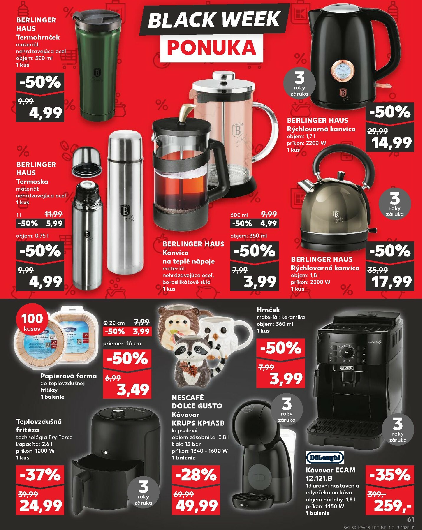 kaufland - Leták Kaufland platný od 27.11. do 03.12. - page: 61