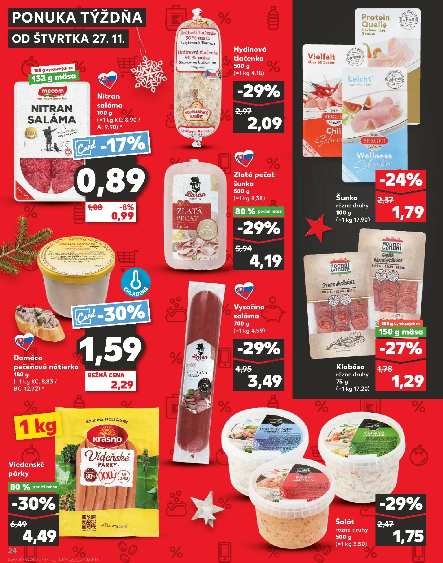 kaufland - Leták Kaufland platný od 27.11. do 03.12. - page: 24