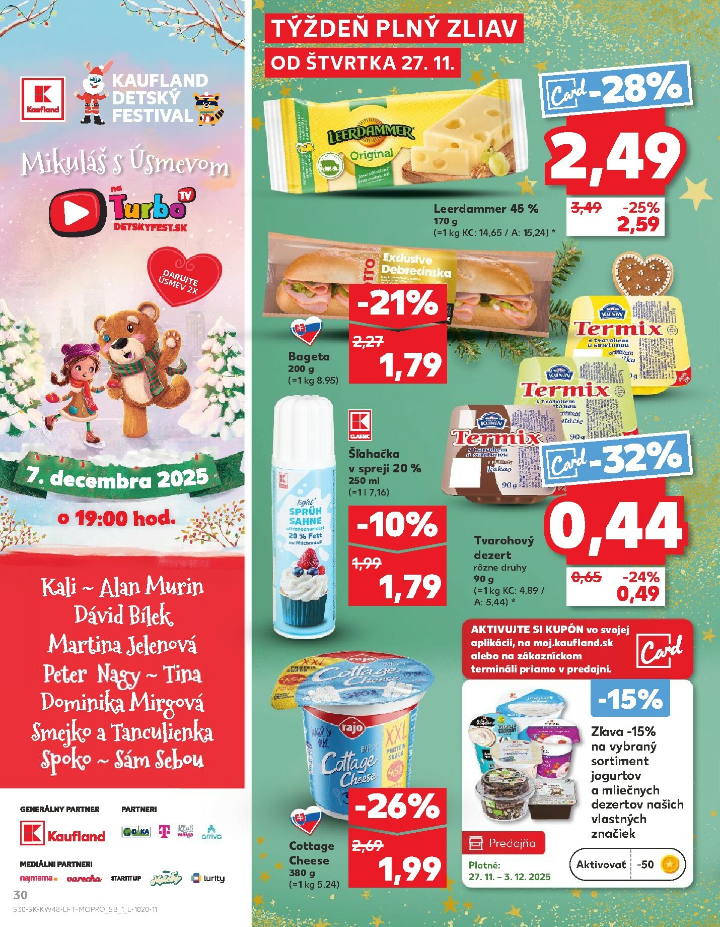 kaufland - Leták Kaufland platný od 27.11. do 03.12. - page: 30
