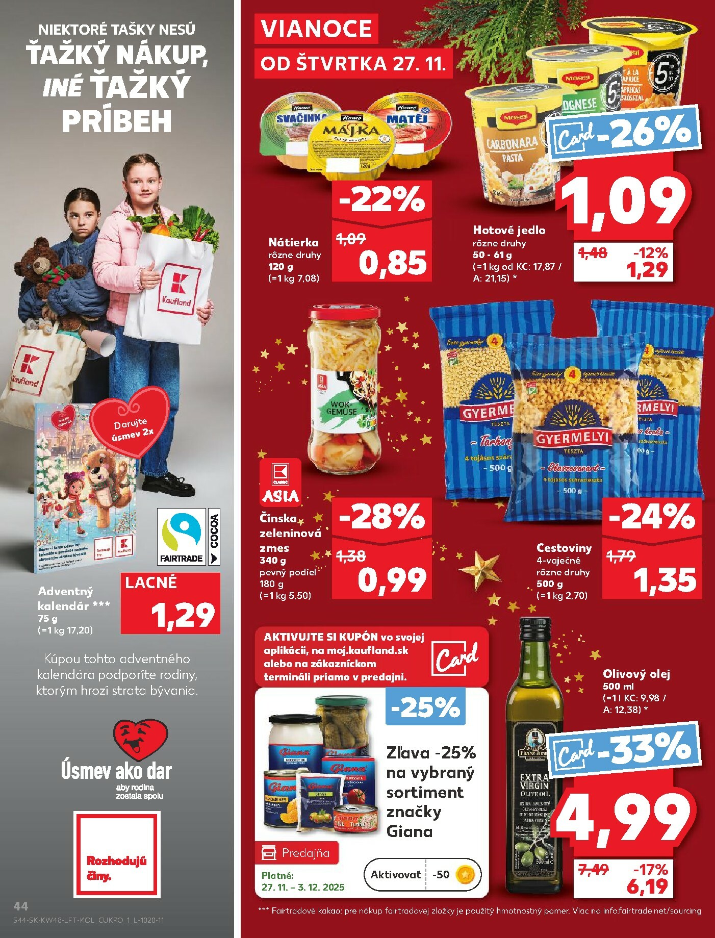 kaufland - Leták Kaufland platný od 27.11. do 03.12. - page: 44