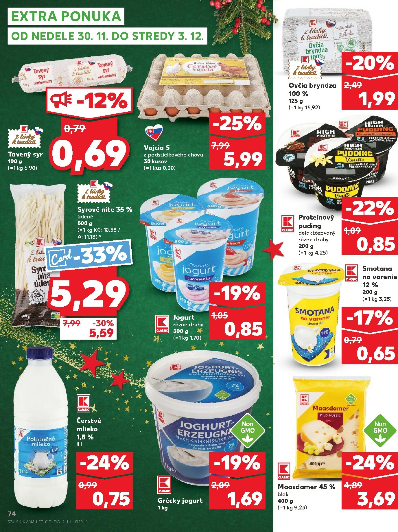 kaufland - Leták Kaufland platný od 27.11. do 03.12. - page: 74