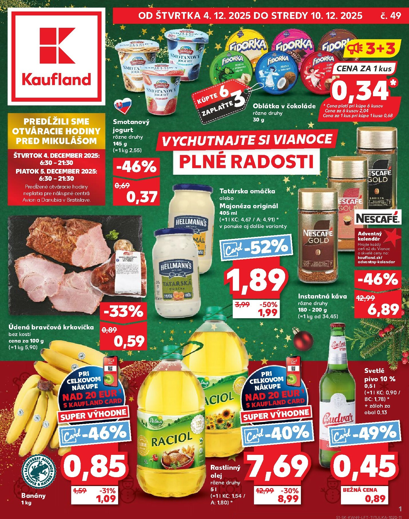 kaufland - Leták Kaufland platný od 04.12. do 10.12.