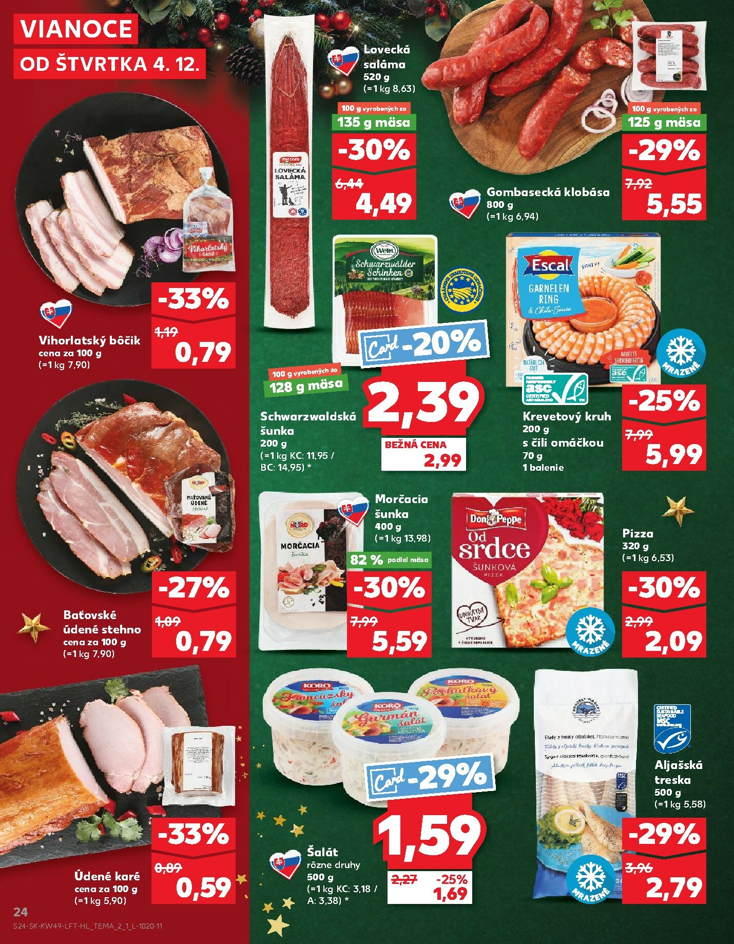 kaufland - Leták Kaufland platný od 04.12. do 10.12. - page: 24