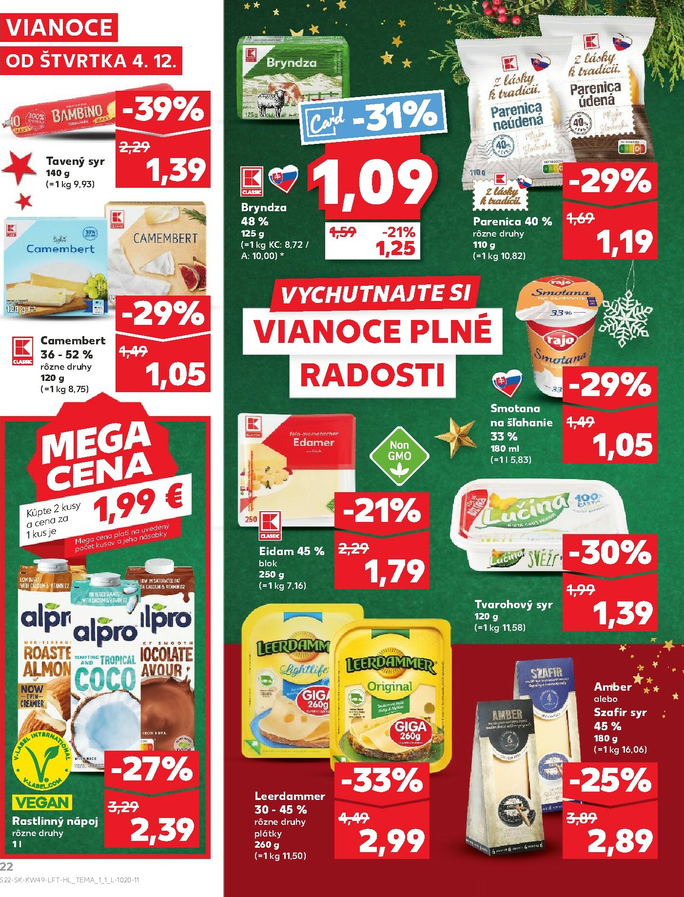 kaufland - Leták Kaufland platný od 04.12. do 10.12. - page: 22