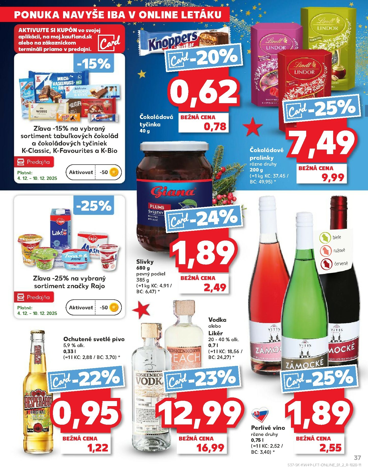 kaufland - Leták Kaufland platný od 04.12. do 10.12. - page: 37
