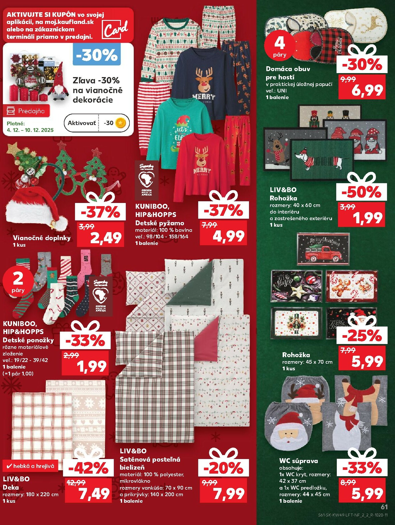 kaufland - Leták Kaufland platný od 04.12. do 10.12. - page: 61