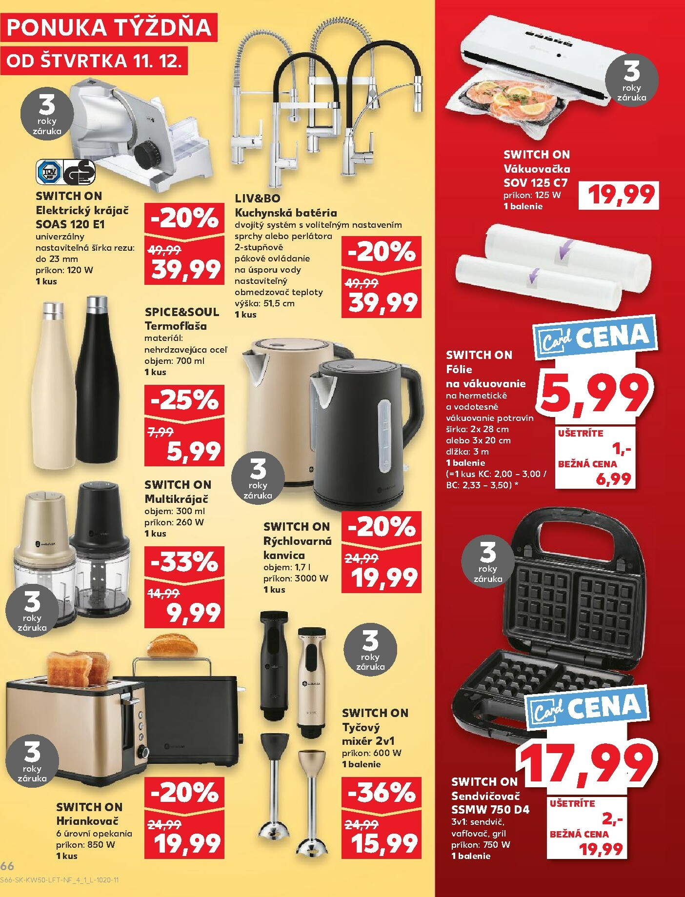 kaufland - Leták Kaufland platný od 11.12. do 17.12. - page: 66