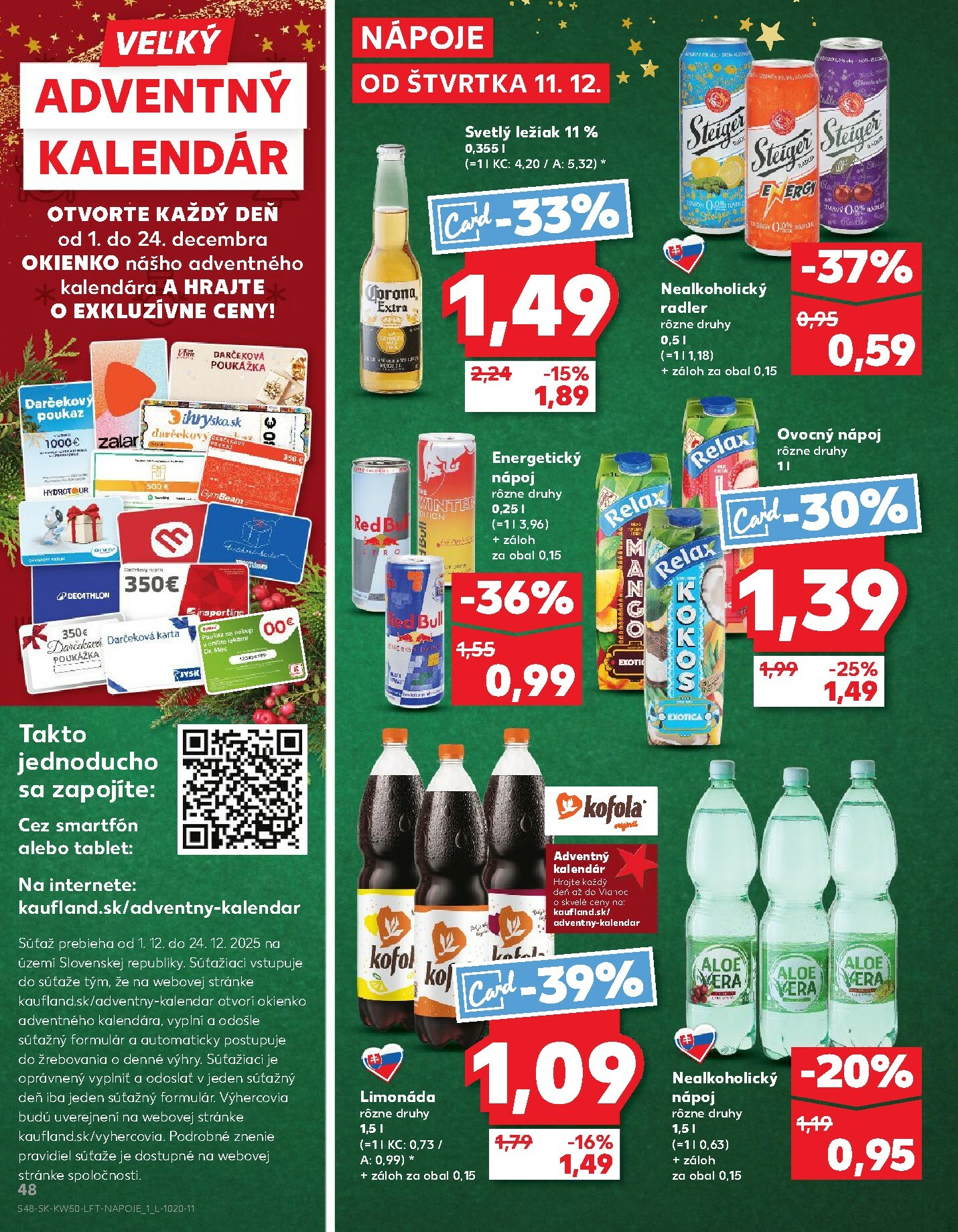 kaufland - Leták Kaufland platný od 11.12. do 17.12. - page: 48
