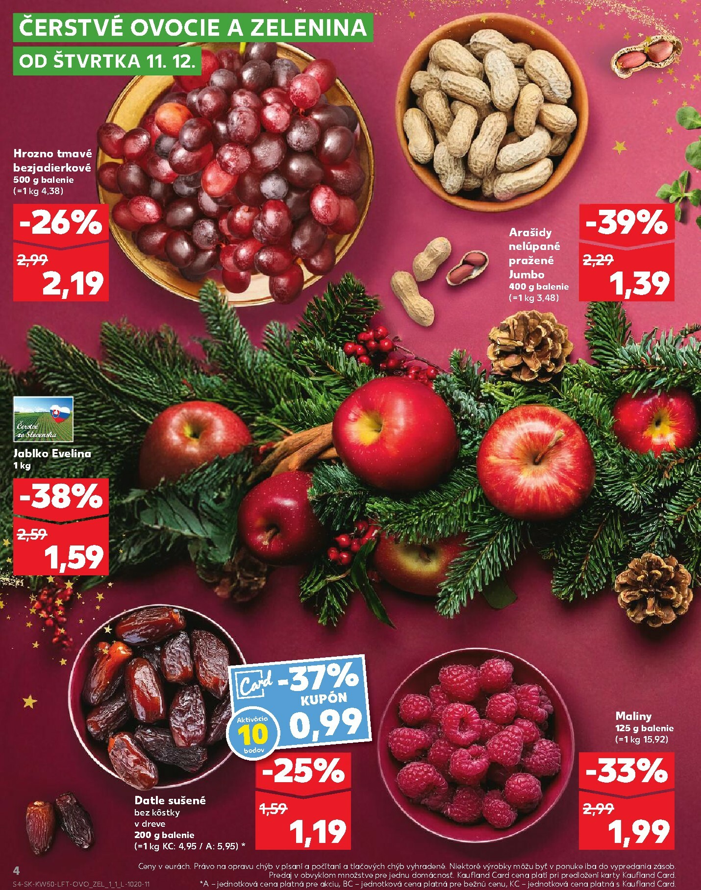 kaufland - Leták Kaufland platný od 11.12. do 17.12. - page: 4