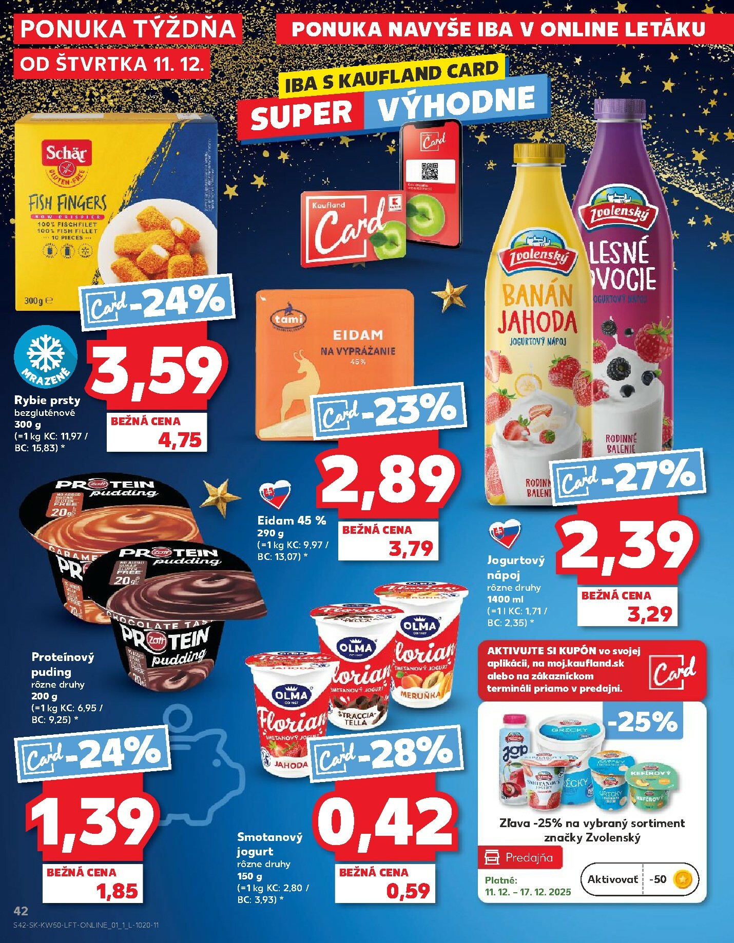 kaufland - Leták Kaufland platný od 11.12. do 17.12. - page: 42