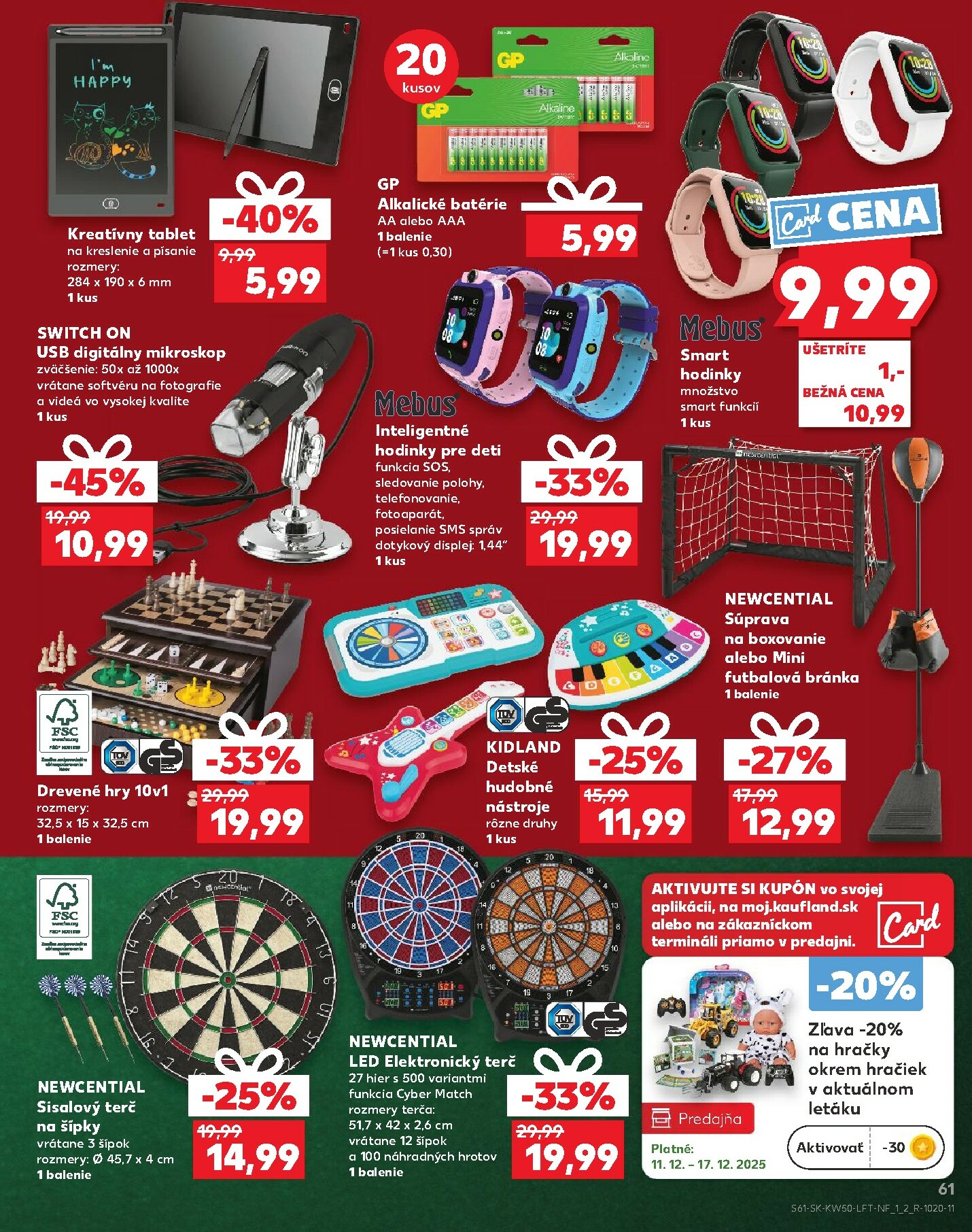 kaufland - Leták Kaufland platný od 11.12. do 17.12. - page: 61