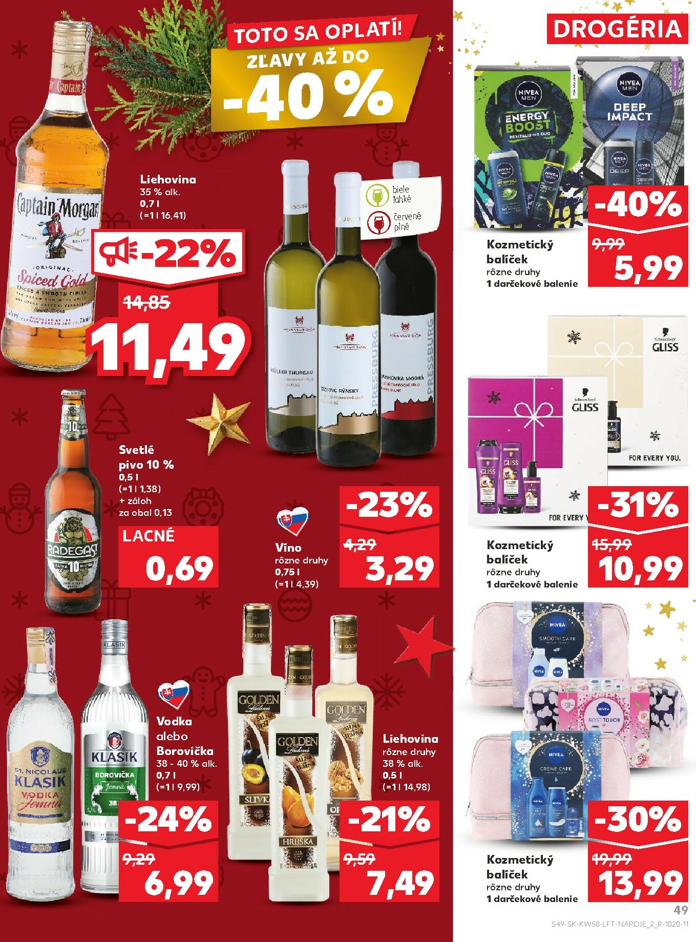 kaufland - Leták Kaufland platný od 11.12. do 17.12. - page: 49