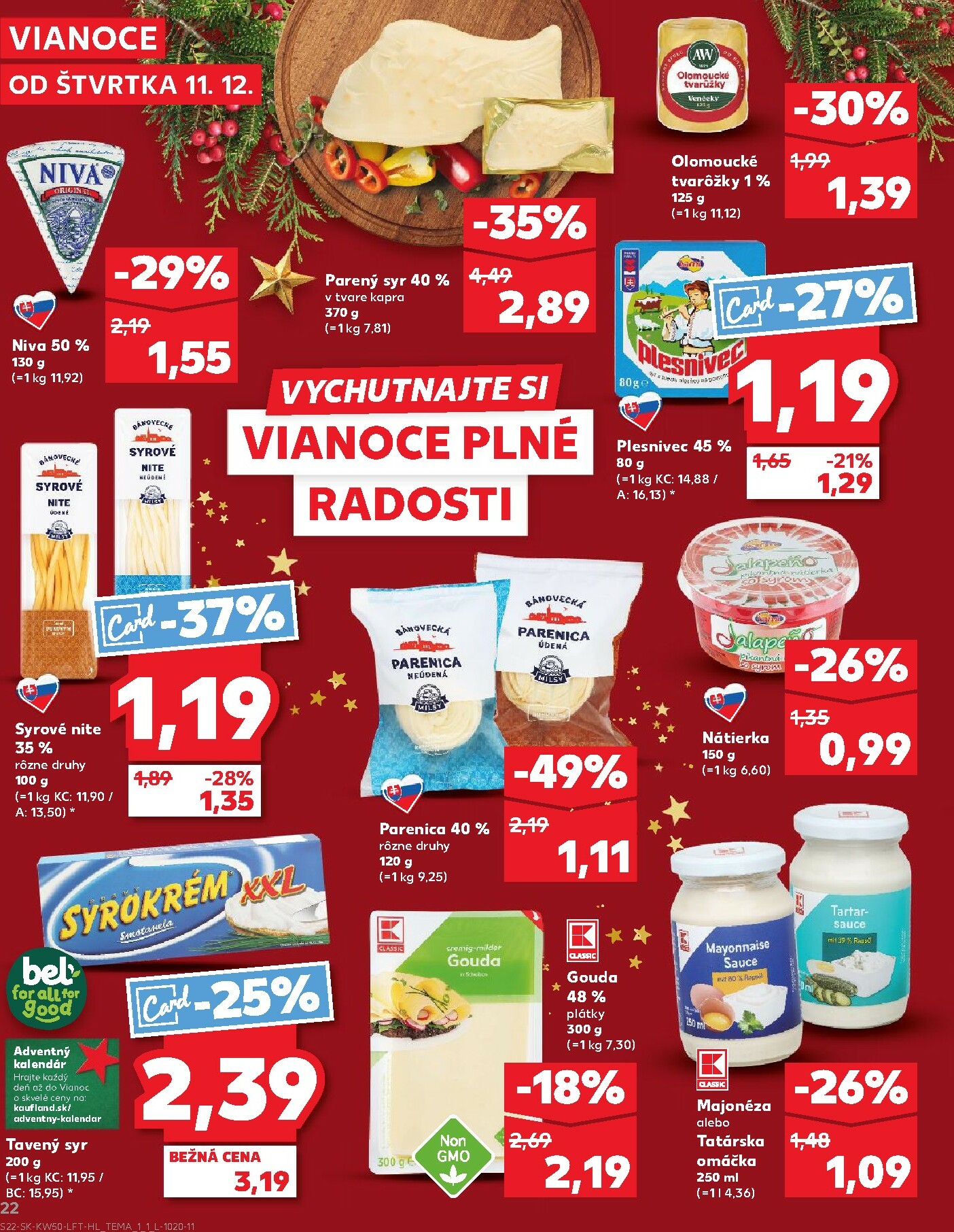 kaufland - Leták Kaufland platný od 11.12. do 17.12. - page: 22