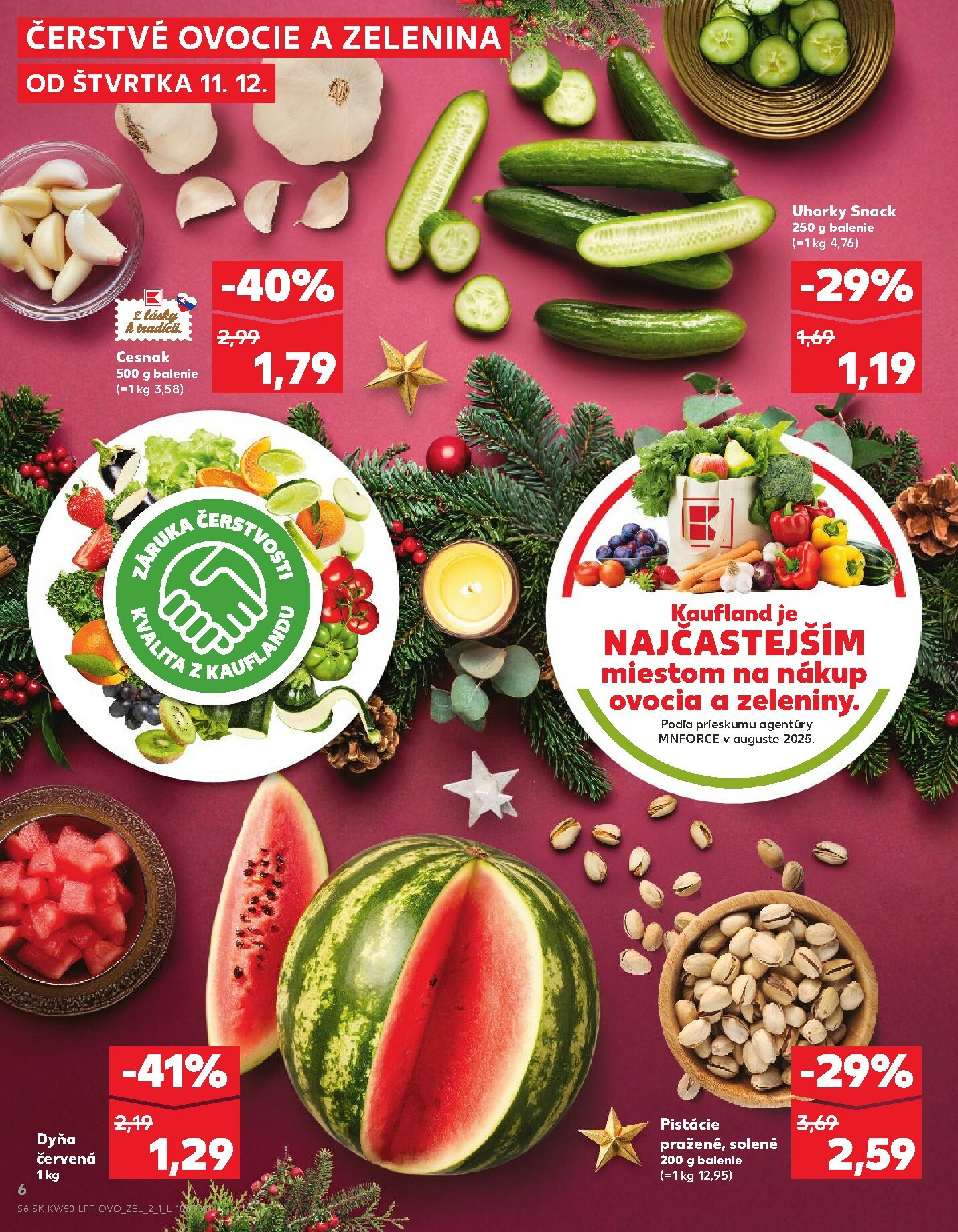 kaufland - Leták Kaufland platný od 11.12. do 17.12. - page: 6