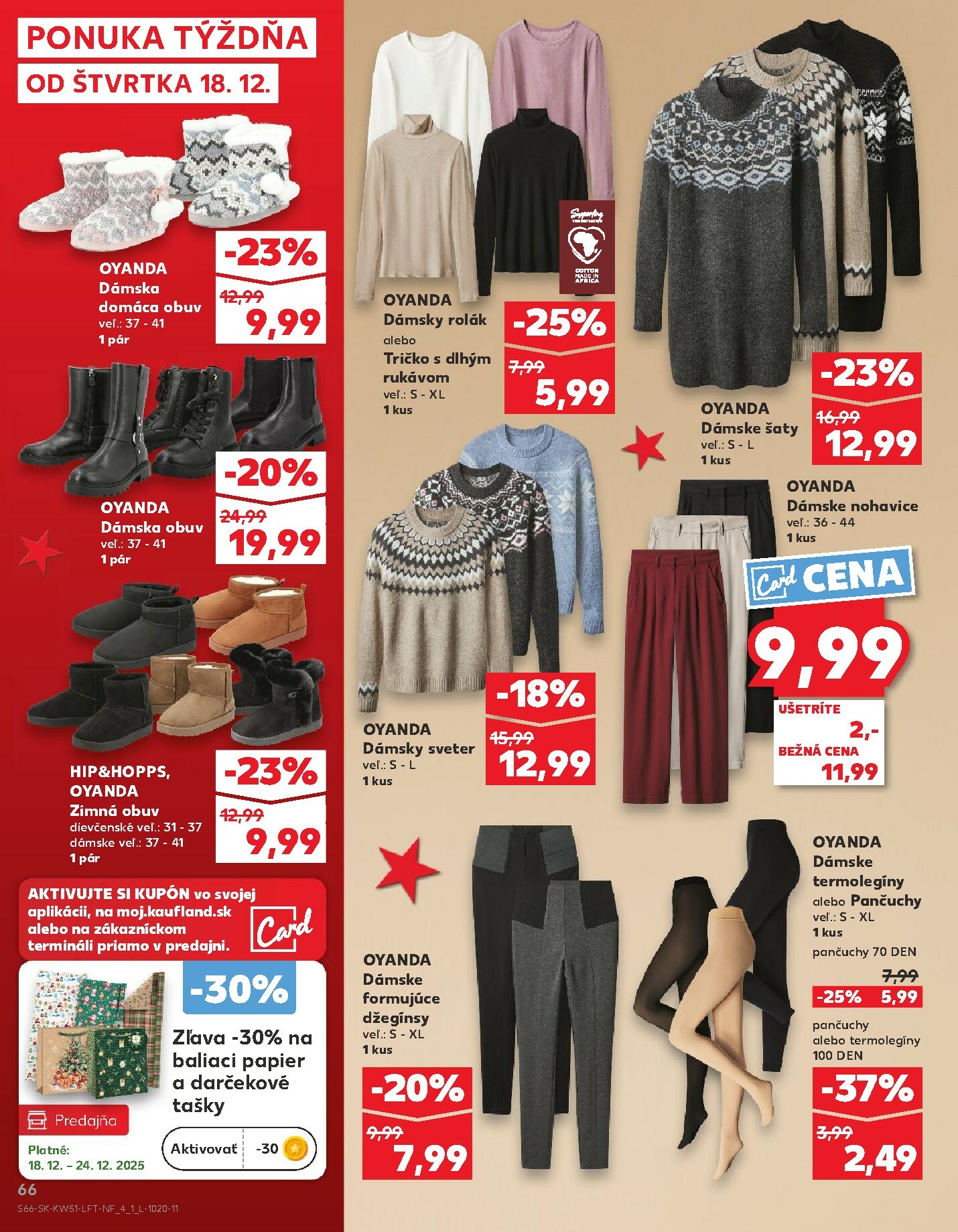 kaufland - Leták Kaufland platný od 18.12. do 24.12. - page: 66